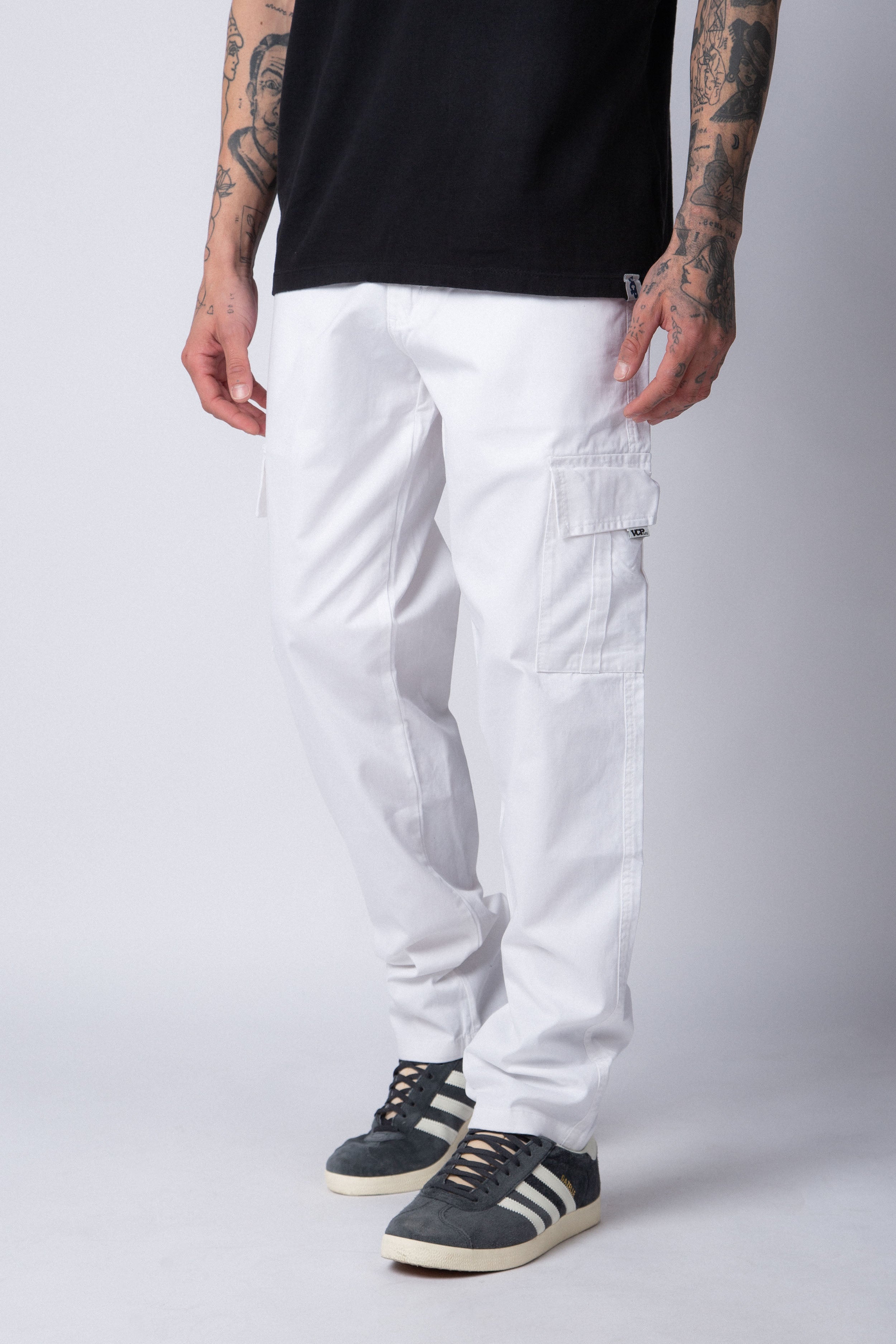 Pantalon Cargo Darren Blanco