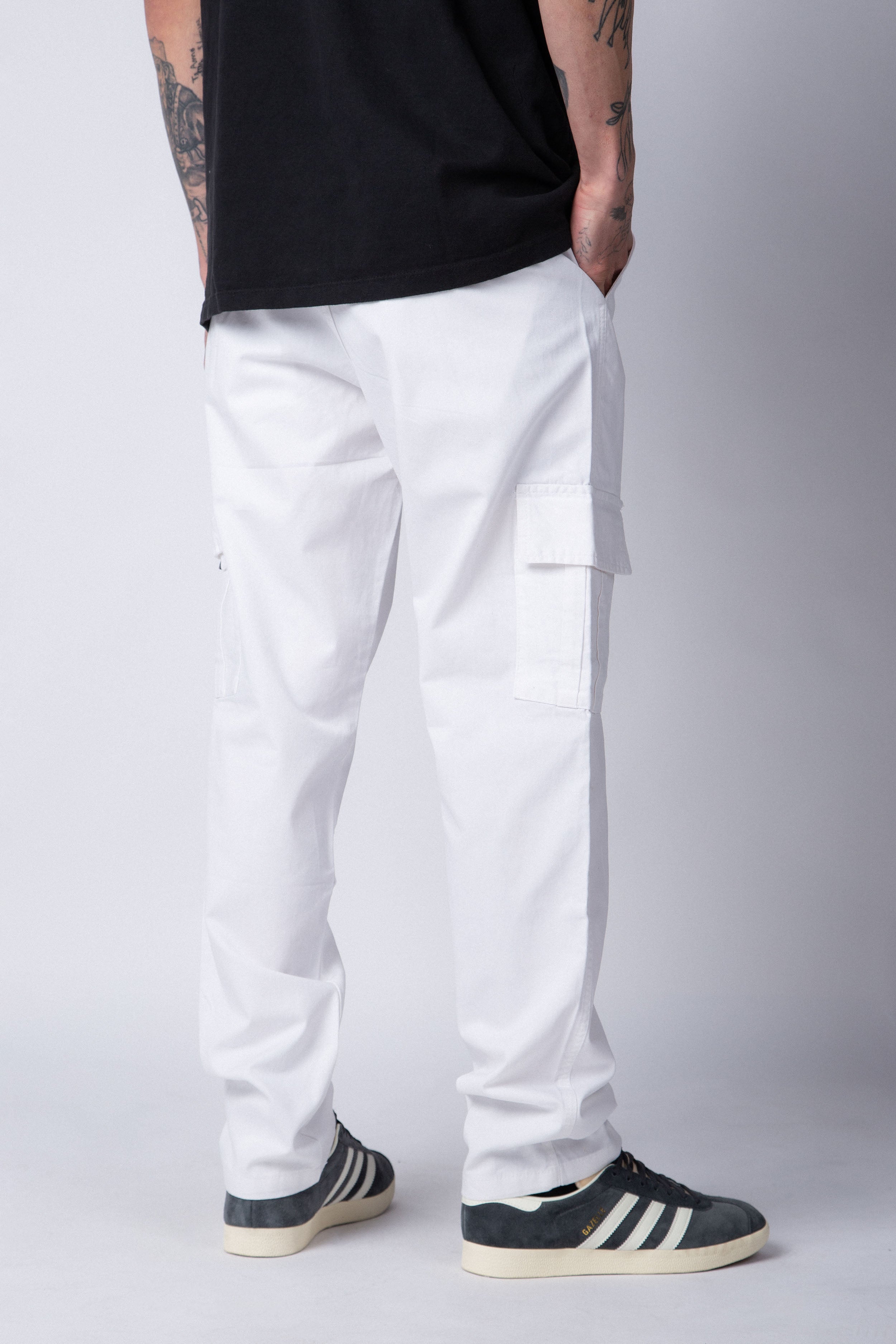 Pantalon Cargo Darren Blanco