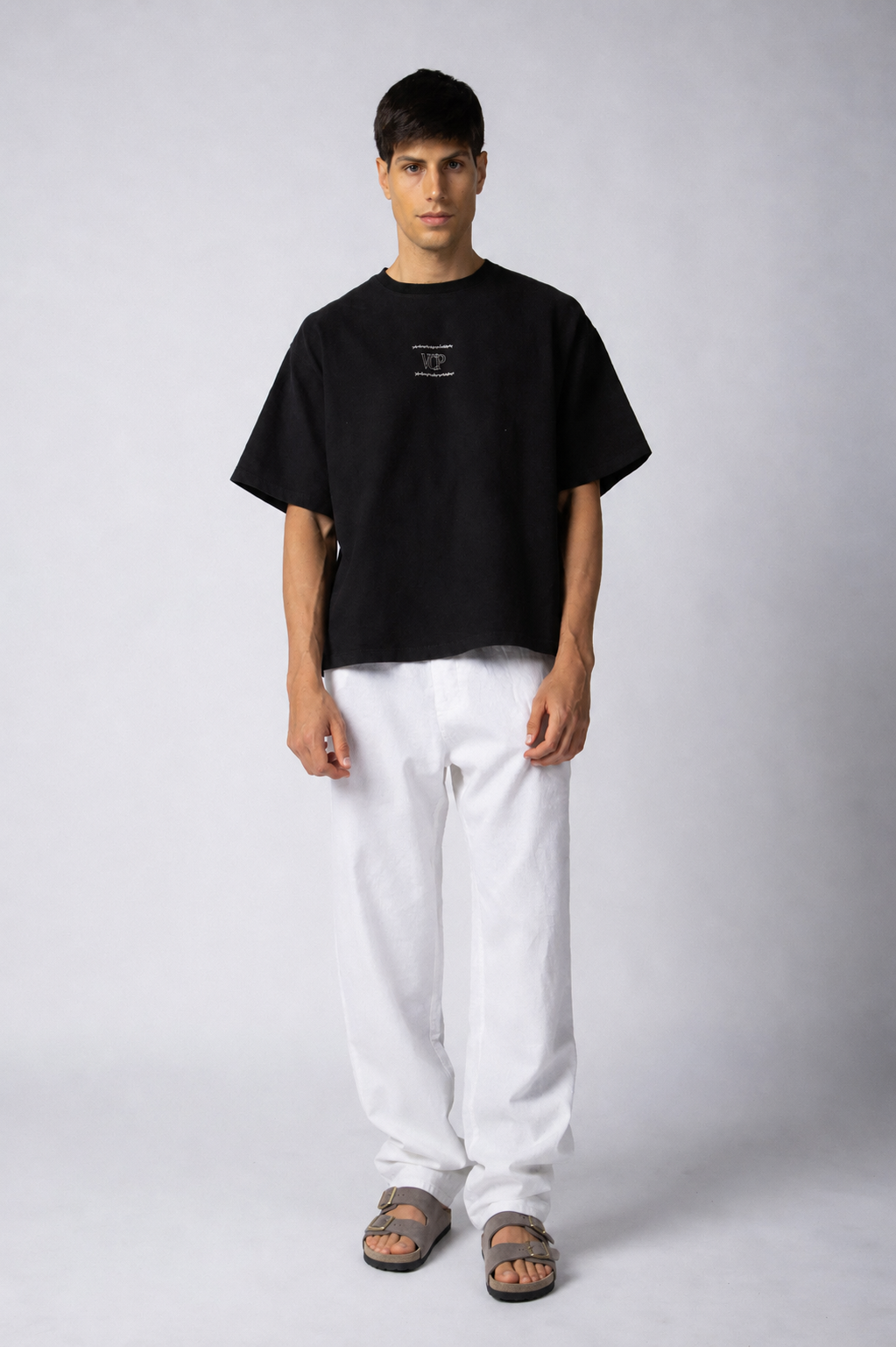 Pantalon Lino Taranis Blanco