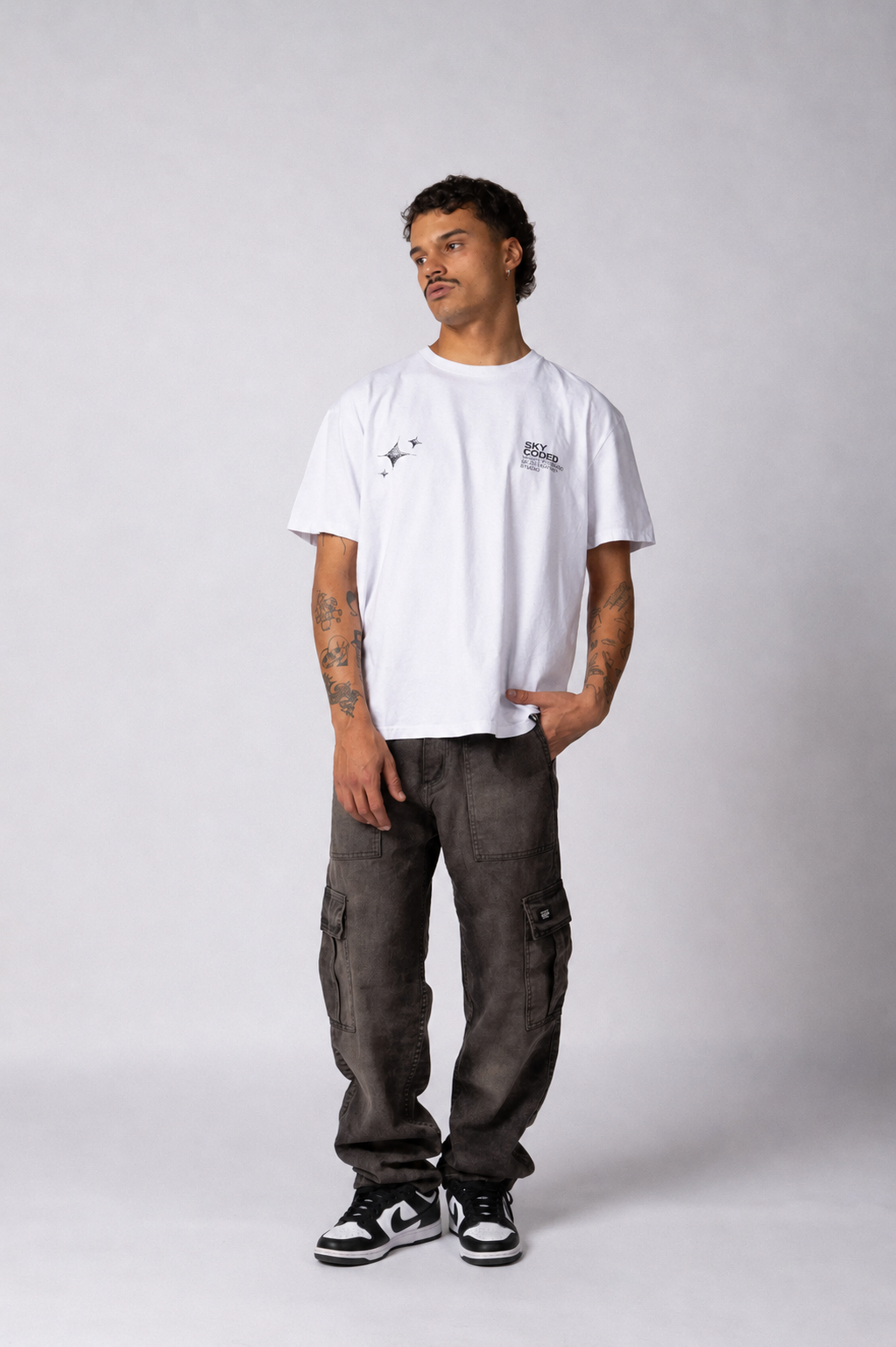 Jean Cargo Volt Oxid Black