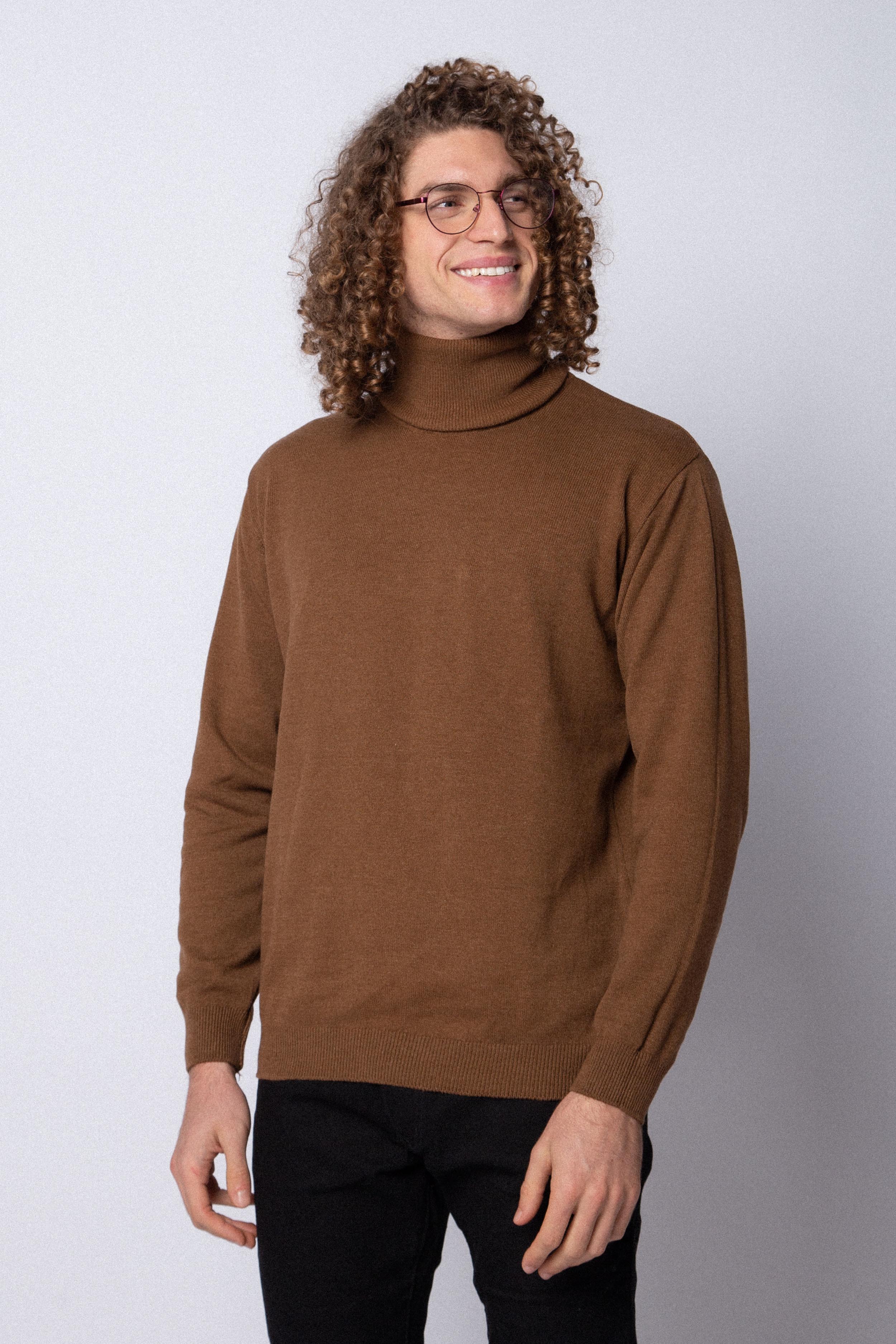 Sweater Polera Paul Camel