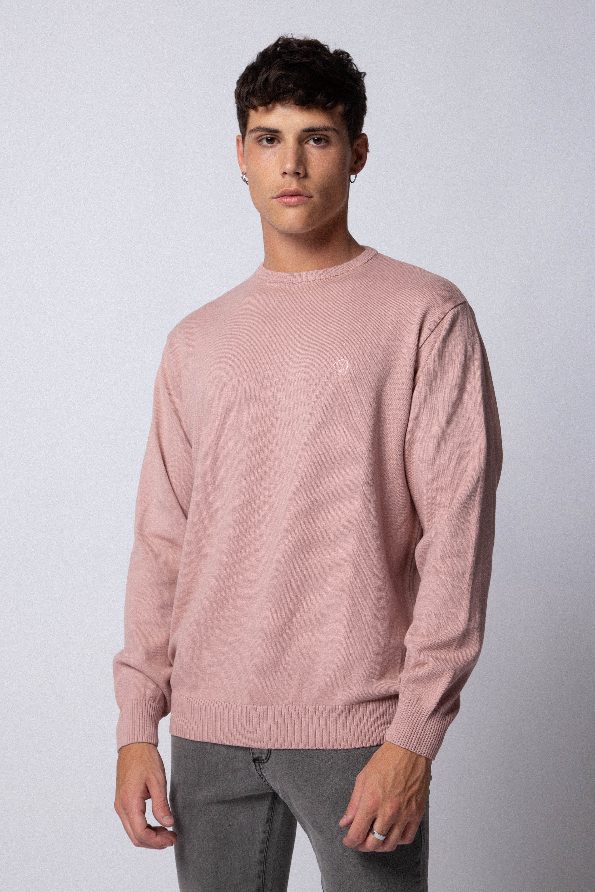 Sweater Basic Rosa