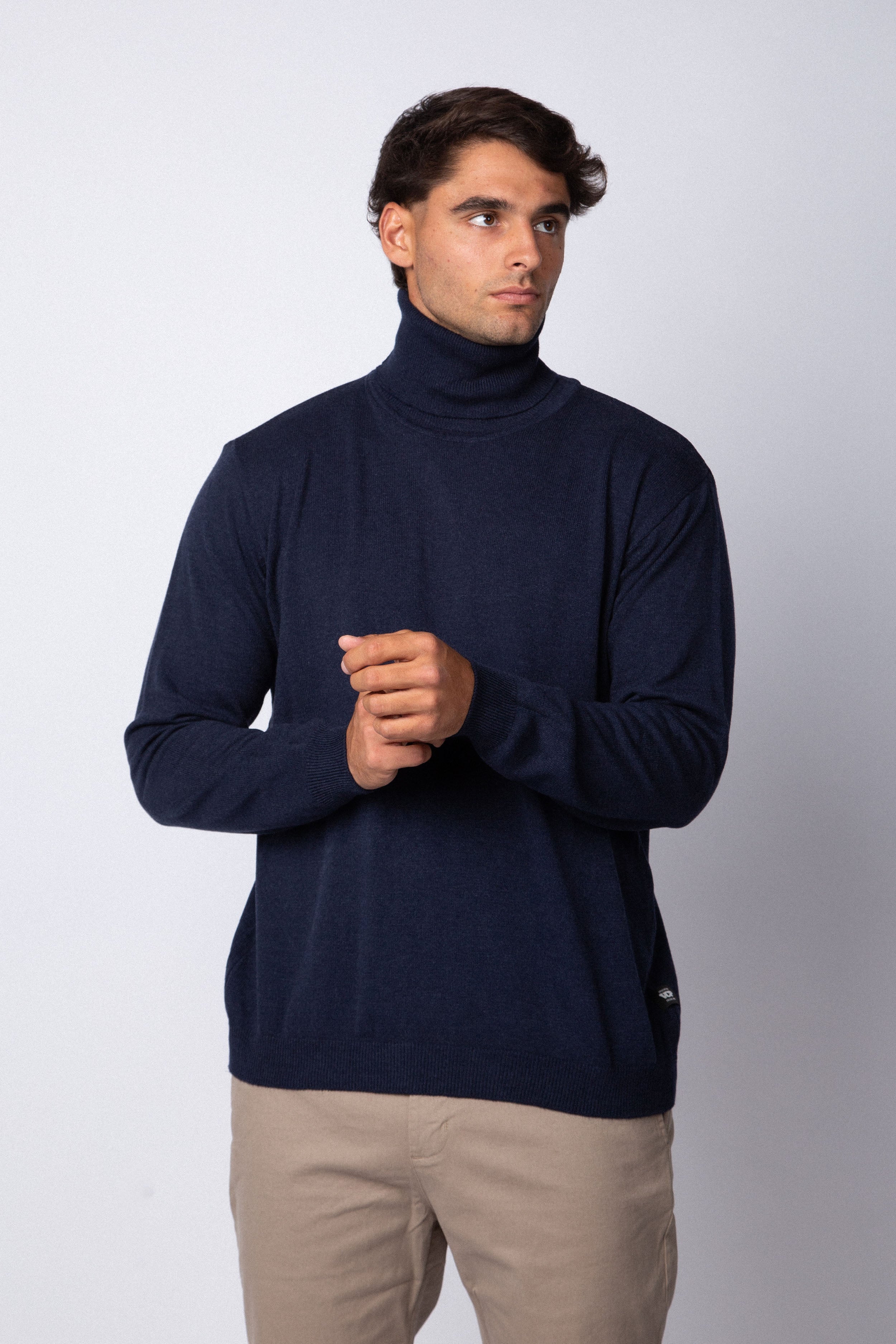 Sweater Polera Paul Azul