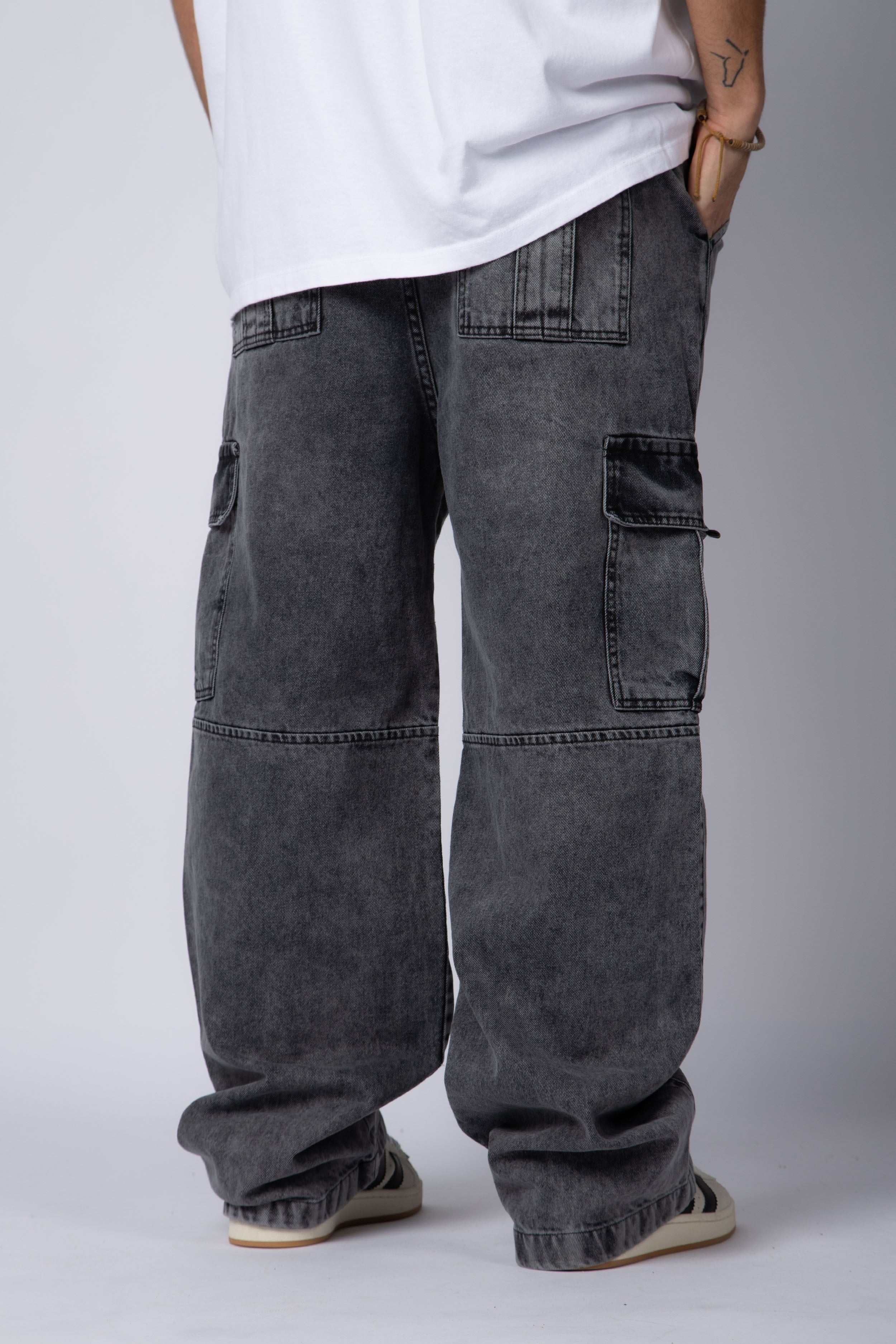 Jean Cargo Darth Acid Grey