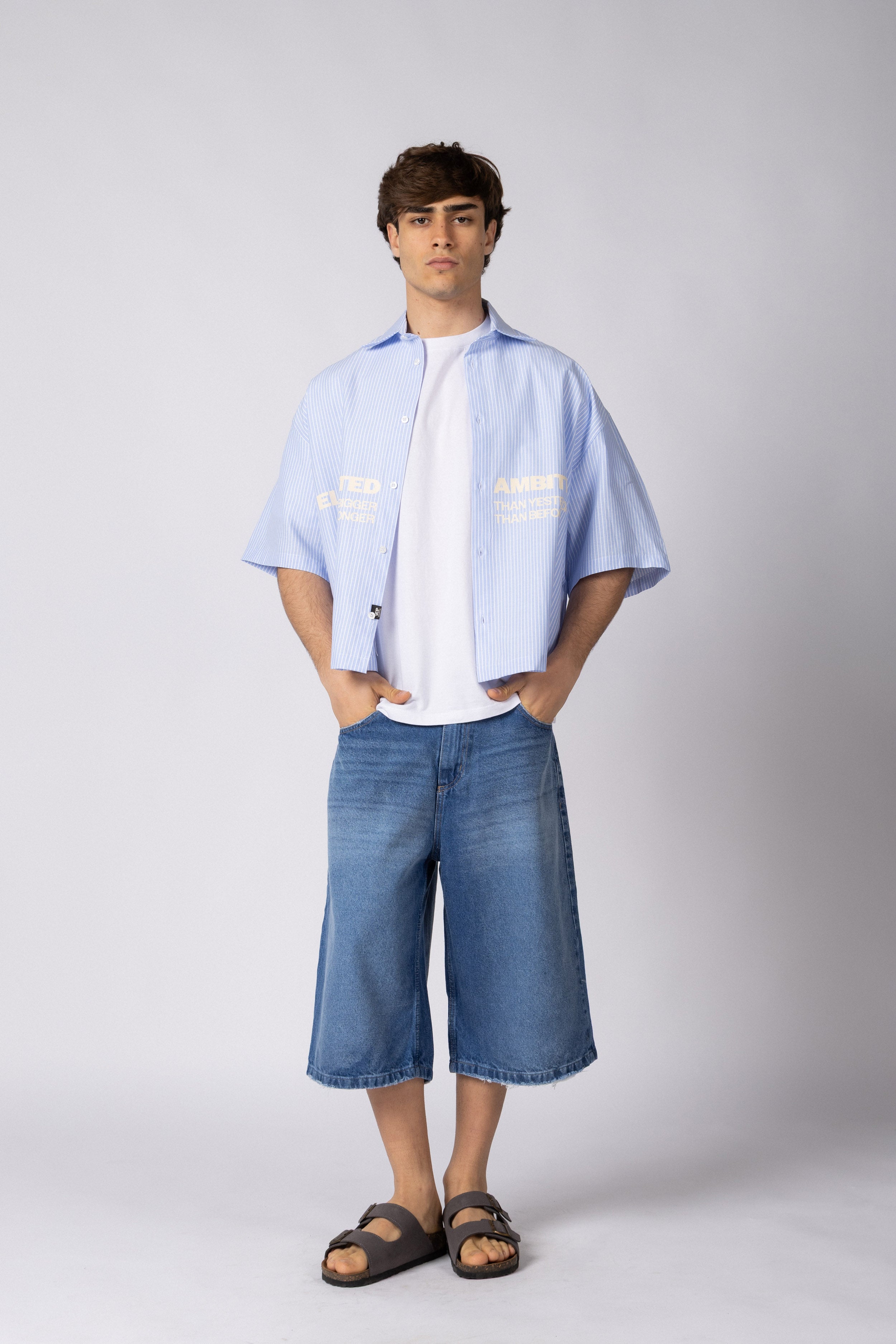 Camisa Manga Corta Jyx Ambition Celeste