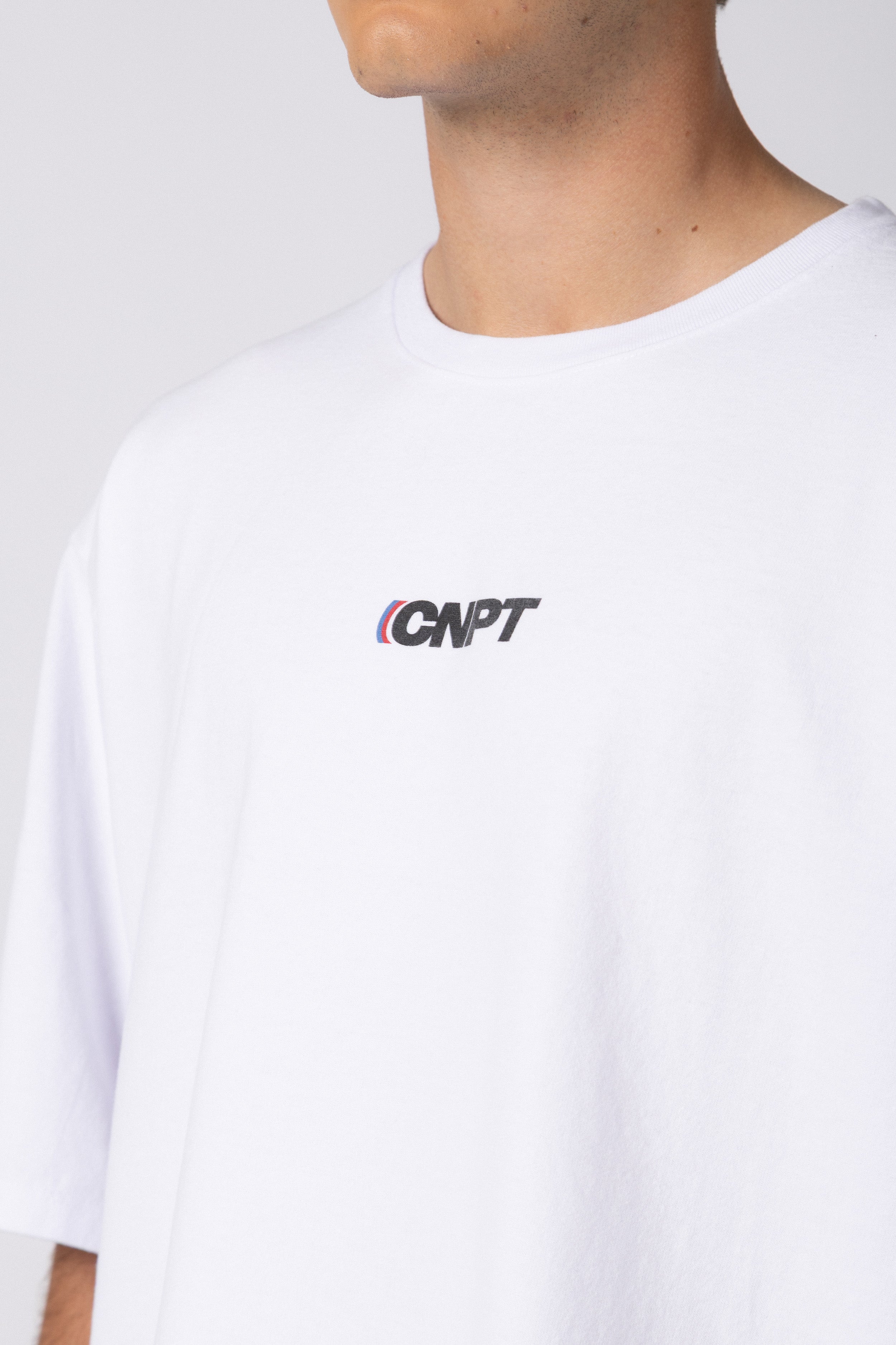Remera Over Rhy Apex Blanca