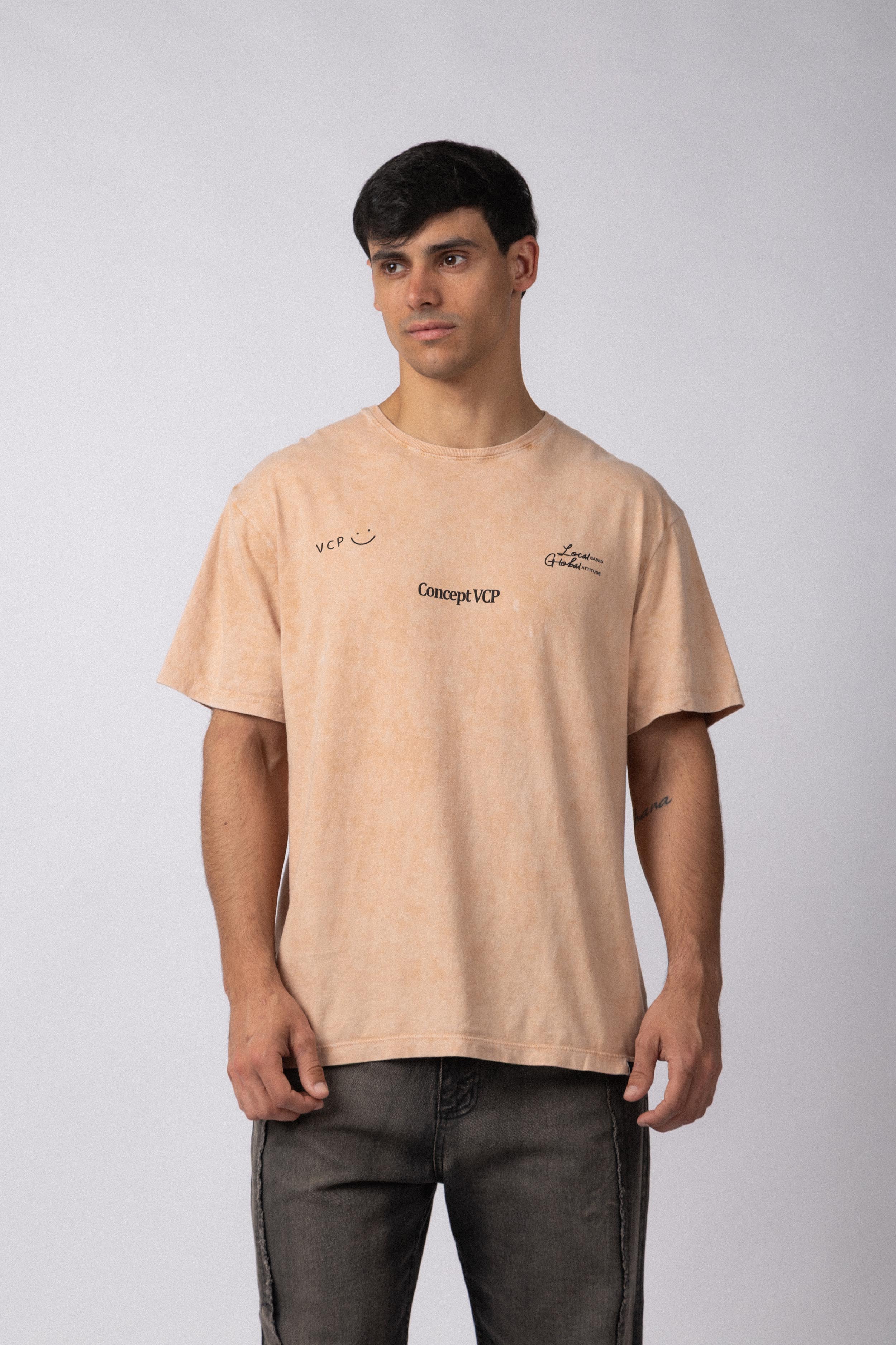 Remera DB Attitude Beige
