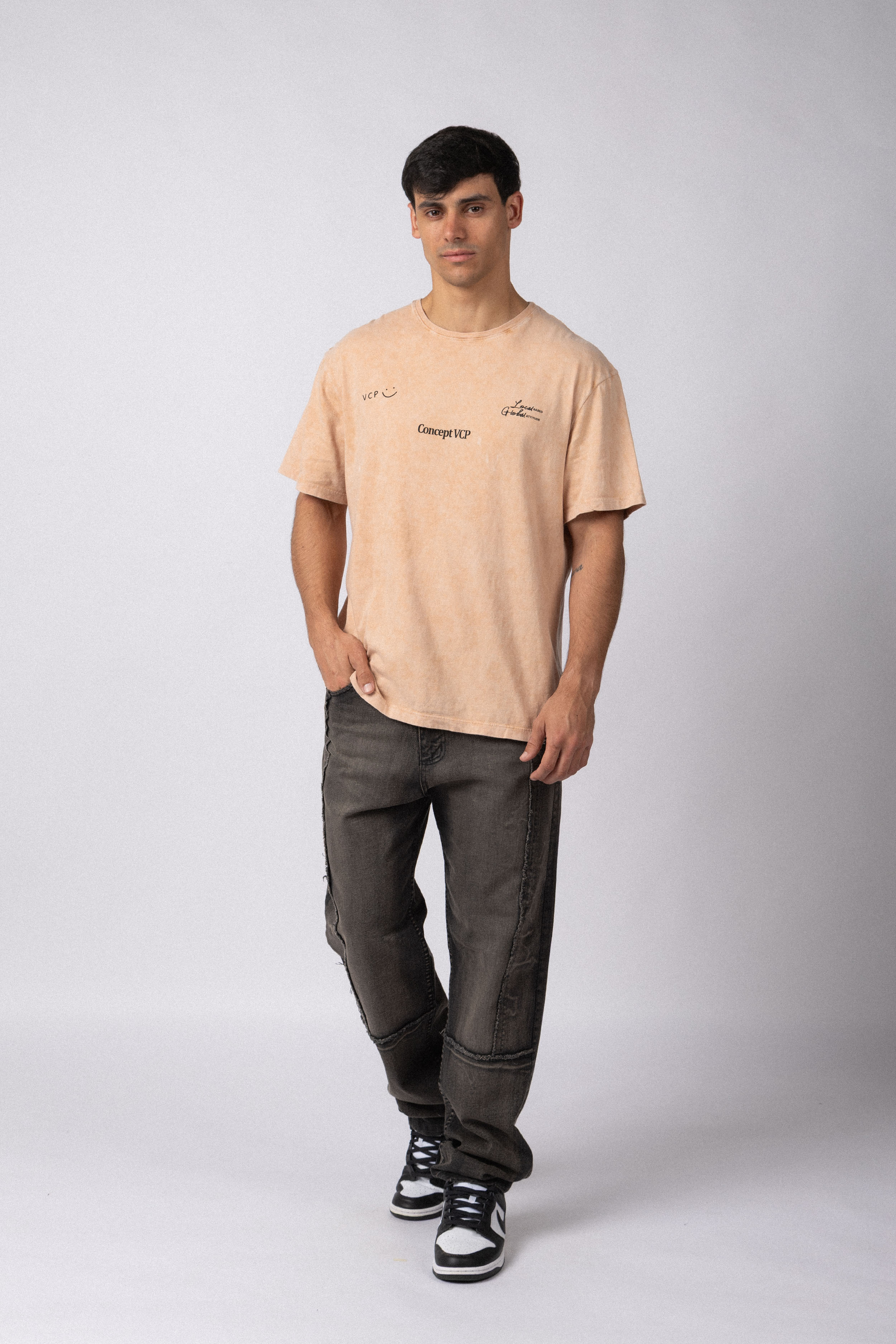 Remera DB Attitude Beige