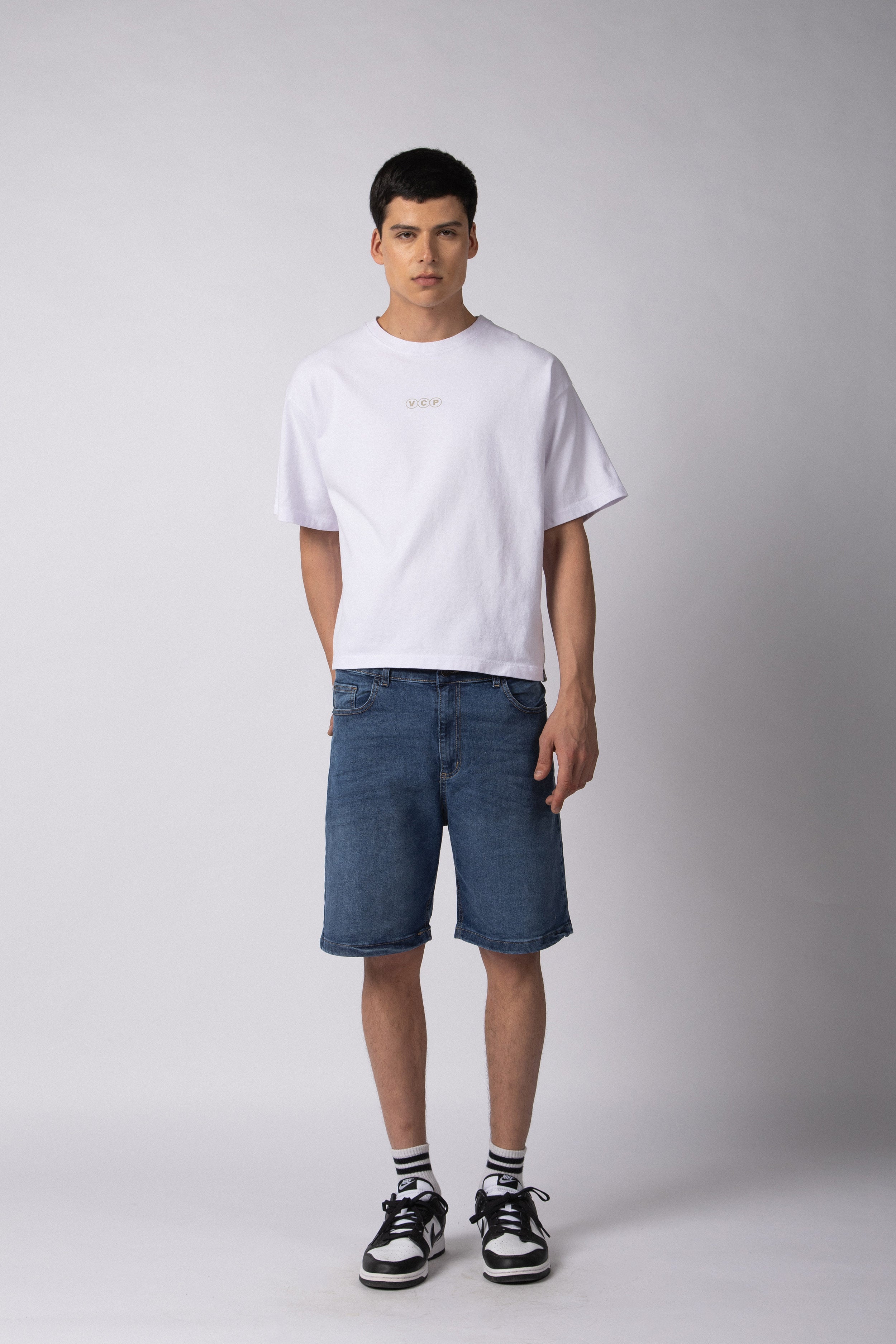Bermuda Jean Racer Azul