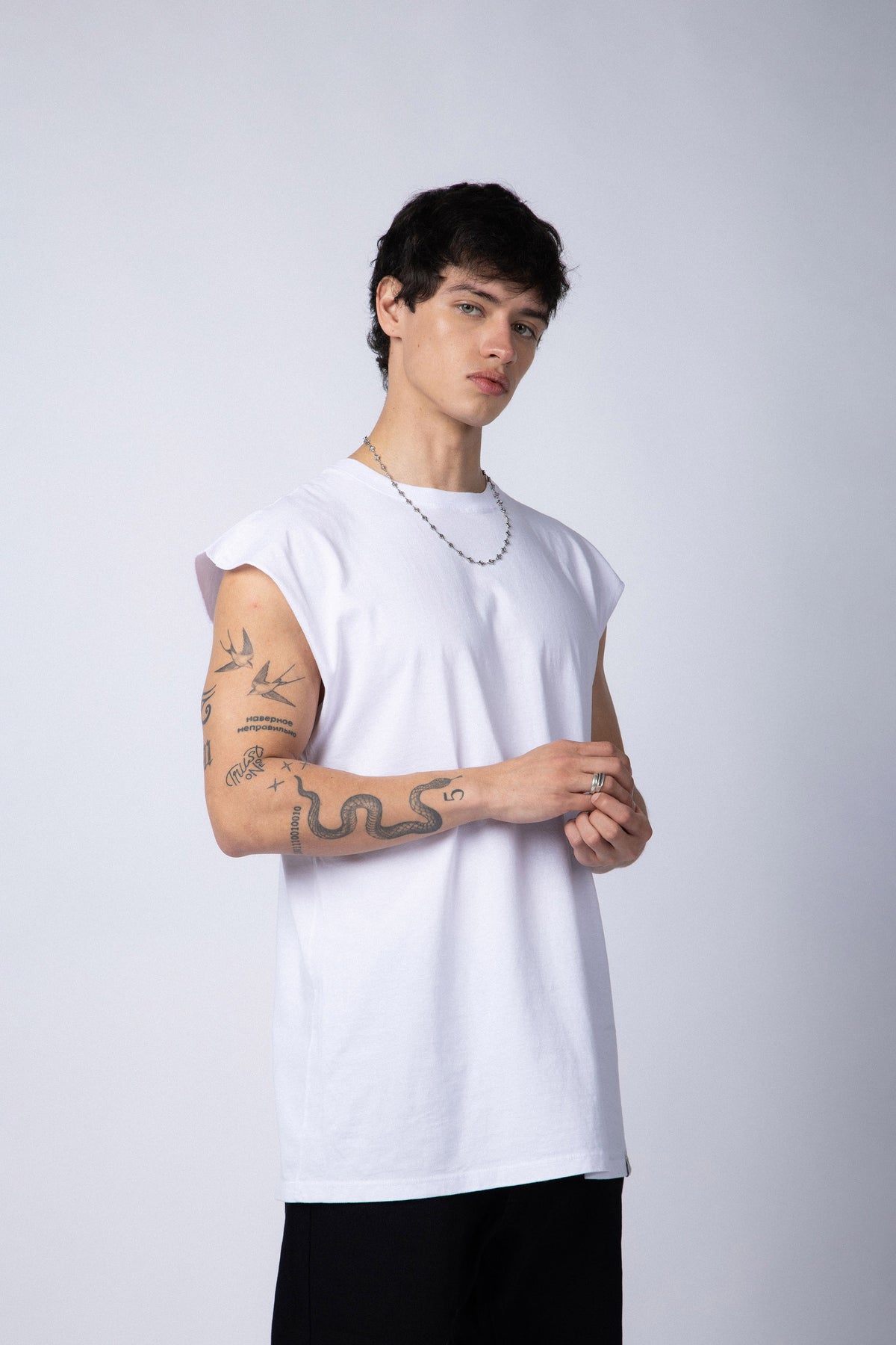 Musculosa Sudadera Blair Blanca