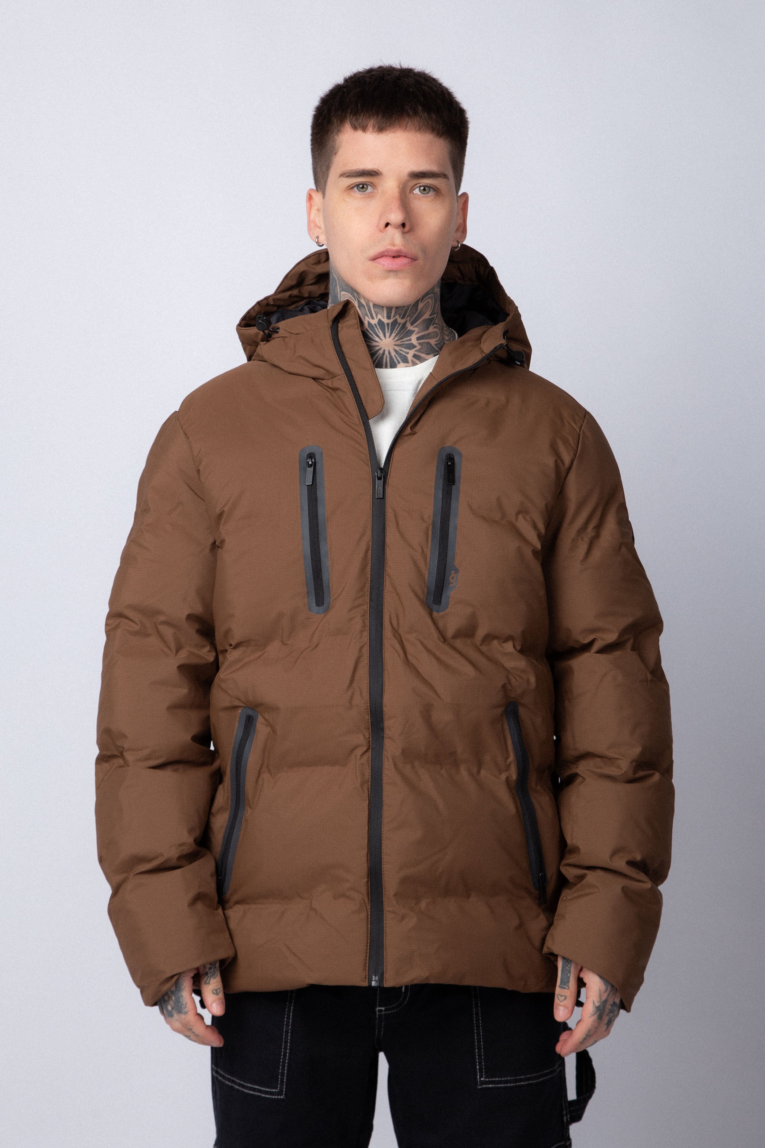 Campera Puffer Mays Brown