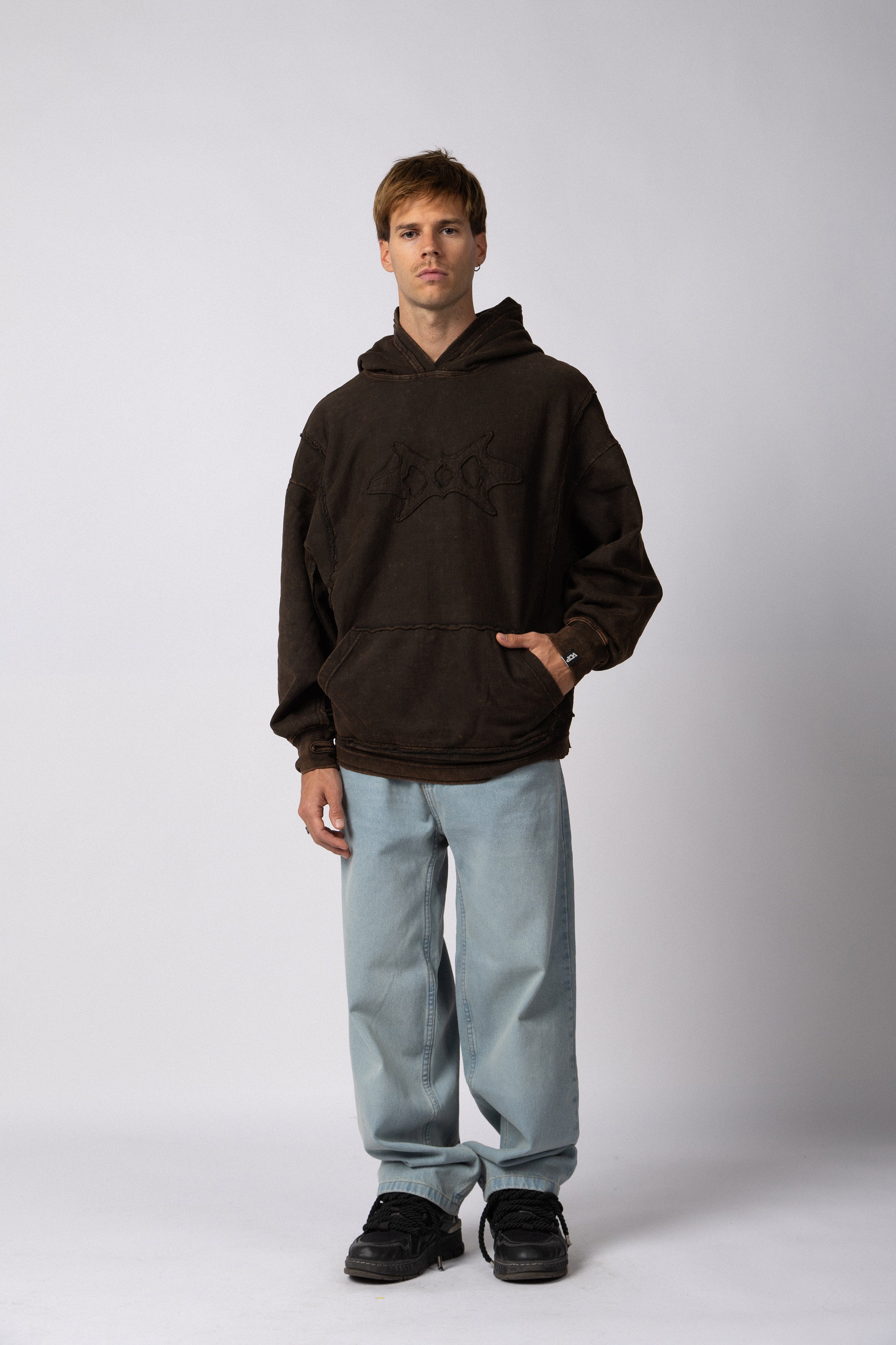 Buzo Canguro Over Blaze Oxido