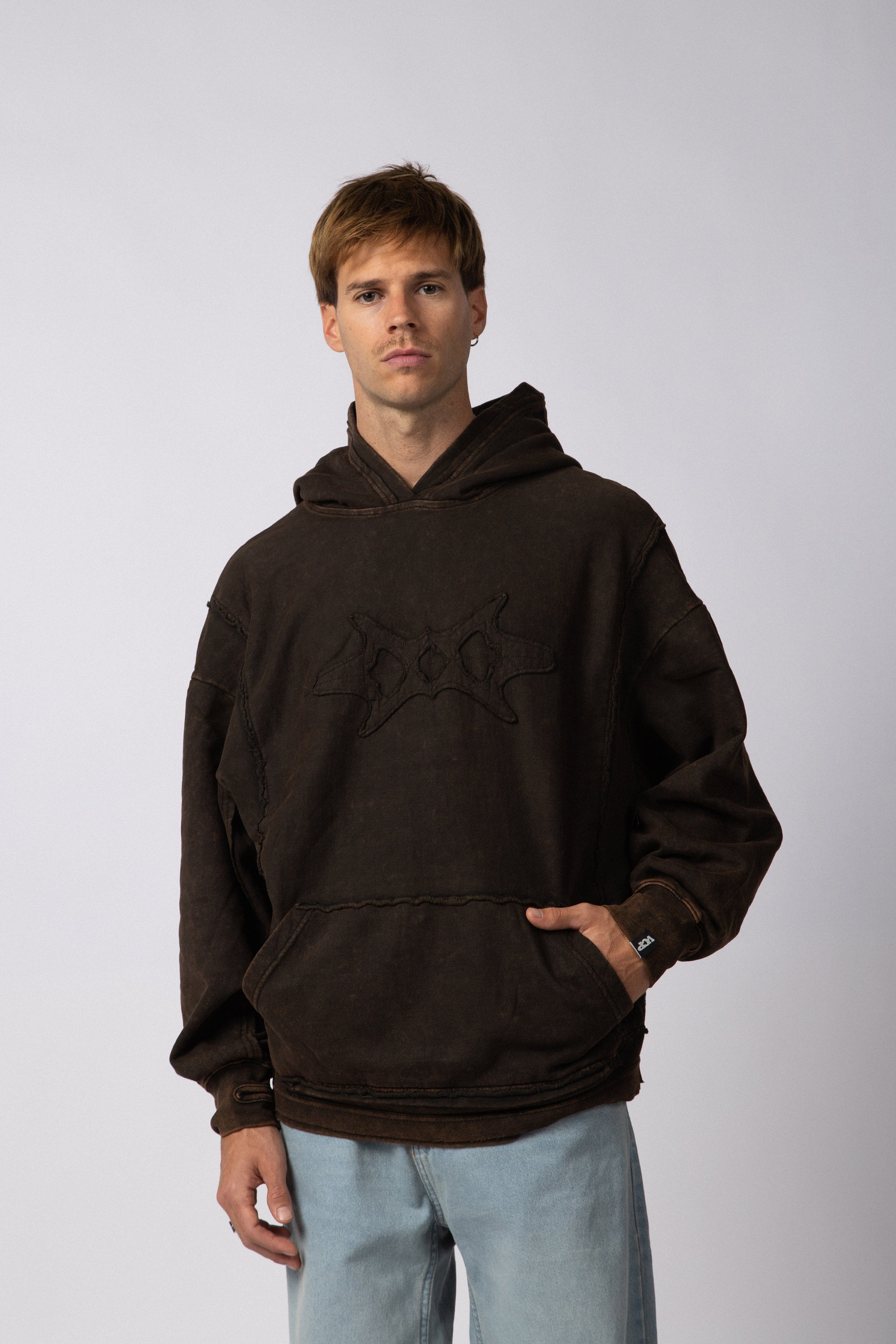 Buzo Canguro Over Blaze Oxido