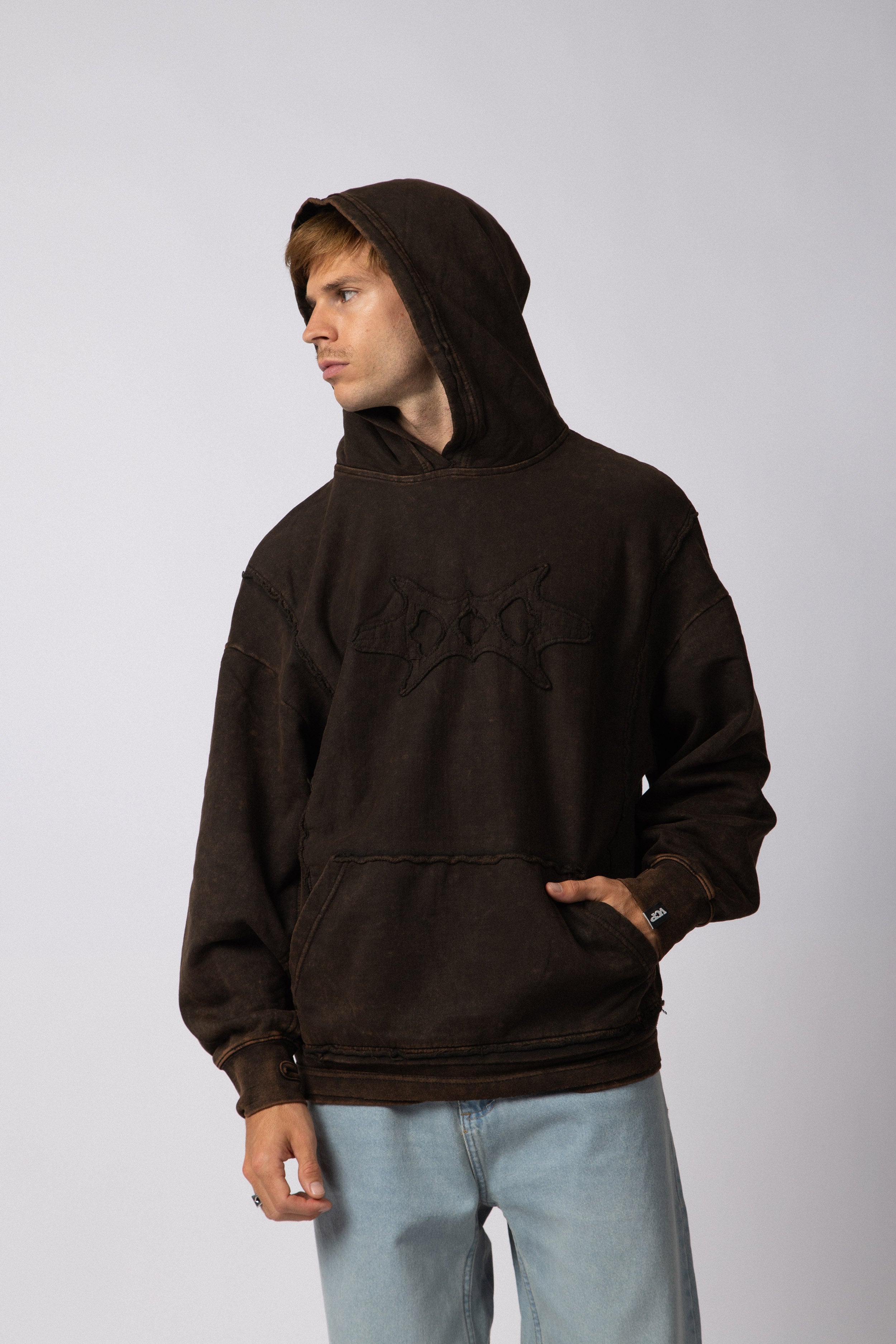 Buzo Canguro Over Blaze Oxido