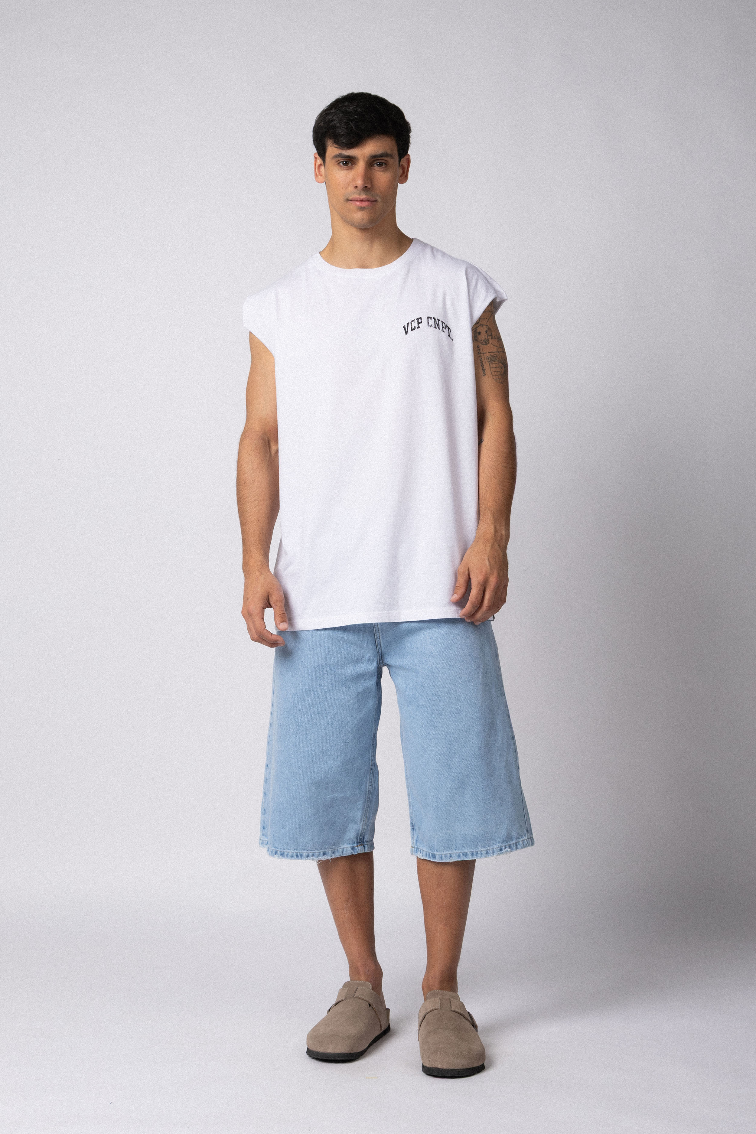 Musculosa Sudadera BRL Based Blanca