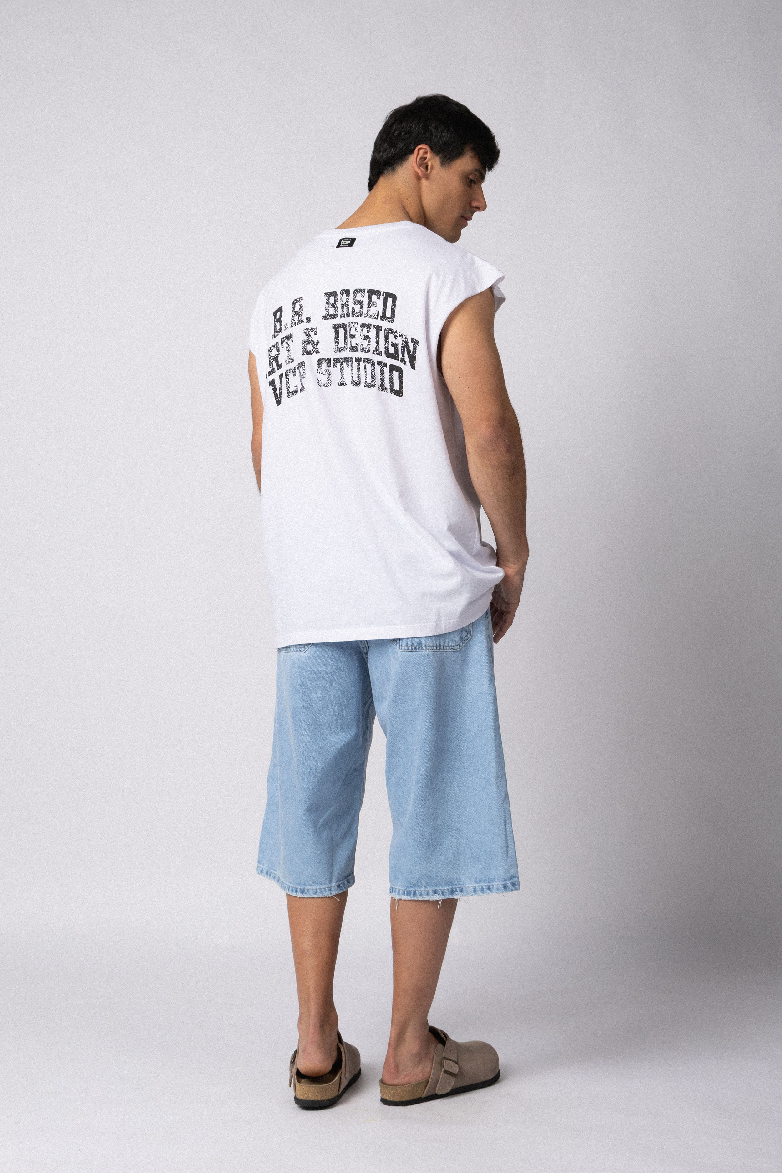 Musculosa Sudadera BRL Based Blanca