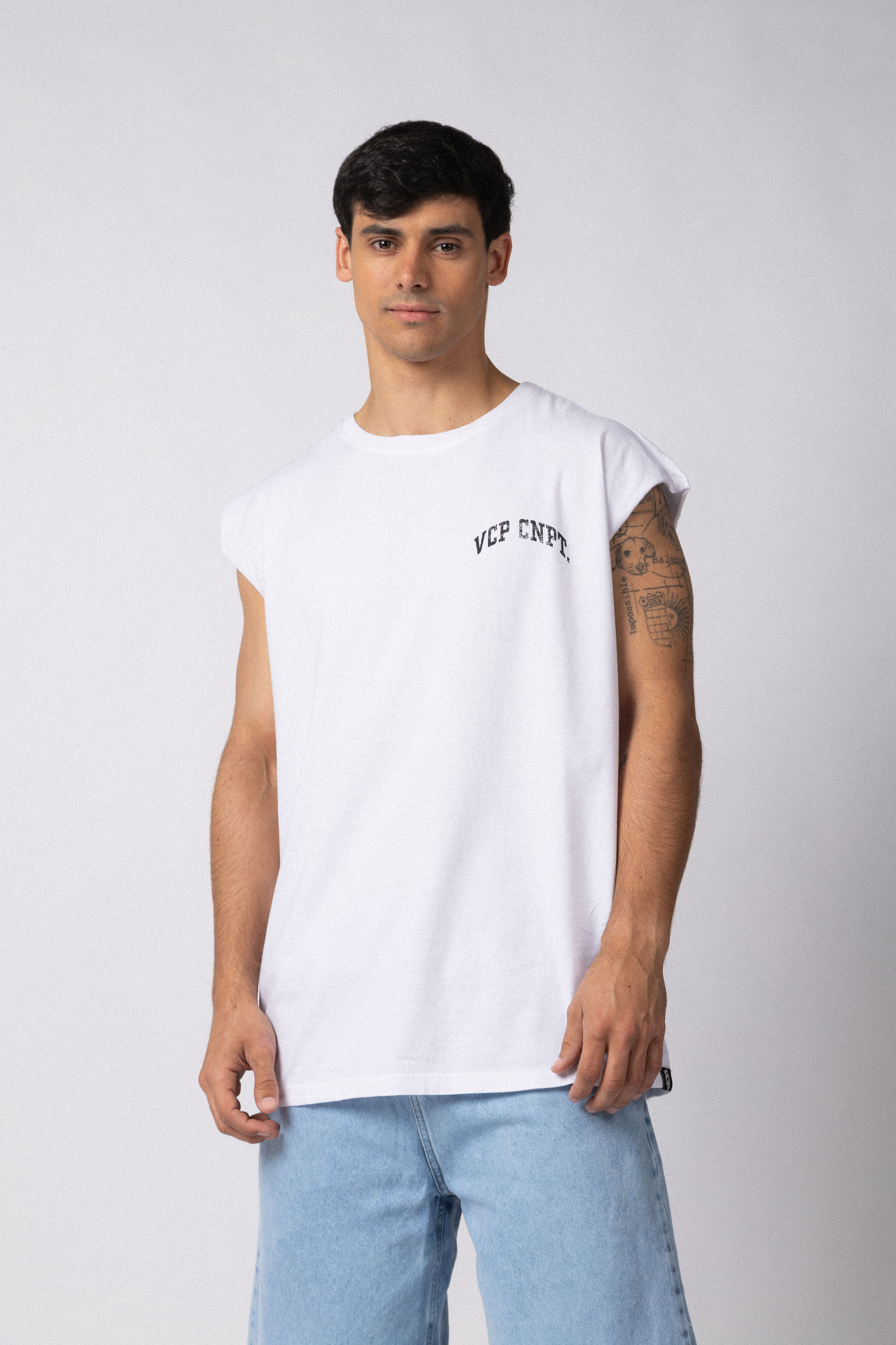 Musculosa Sudadera BRL Based Blanca