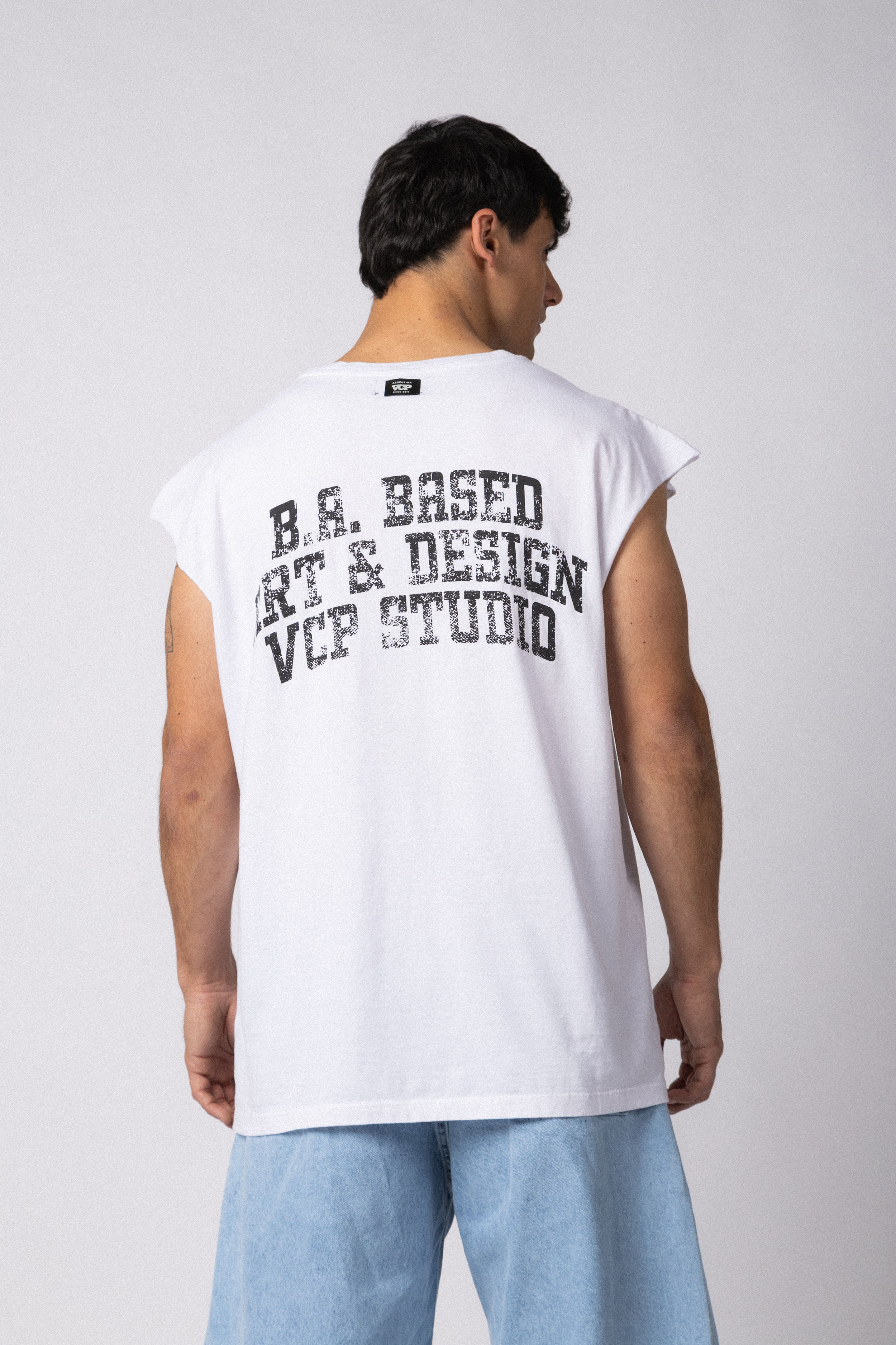 Musculosa Sudadera BRL Based Blanca