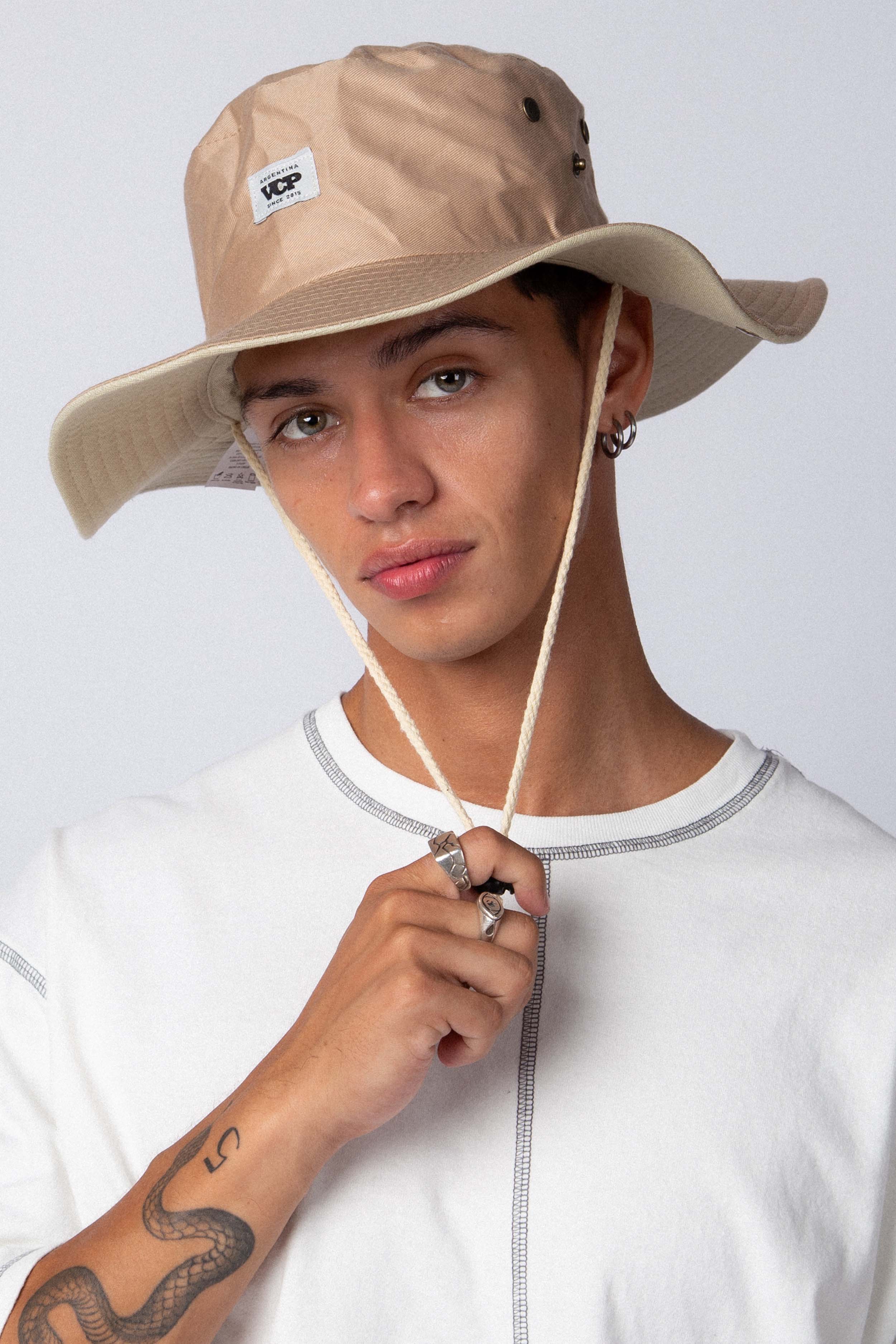 Gorro Sombrero Aus Falls Beige