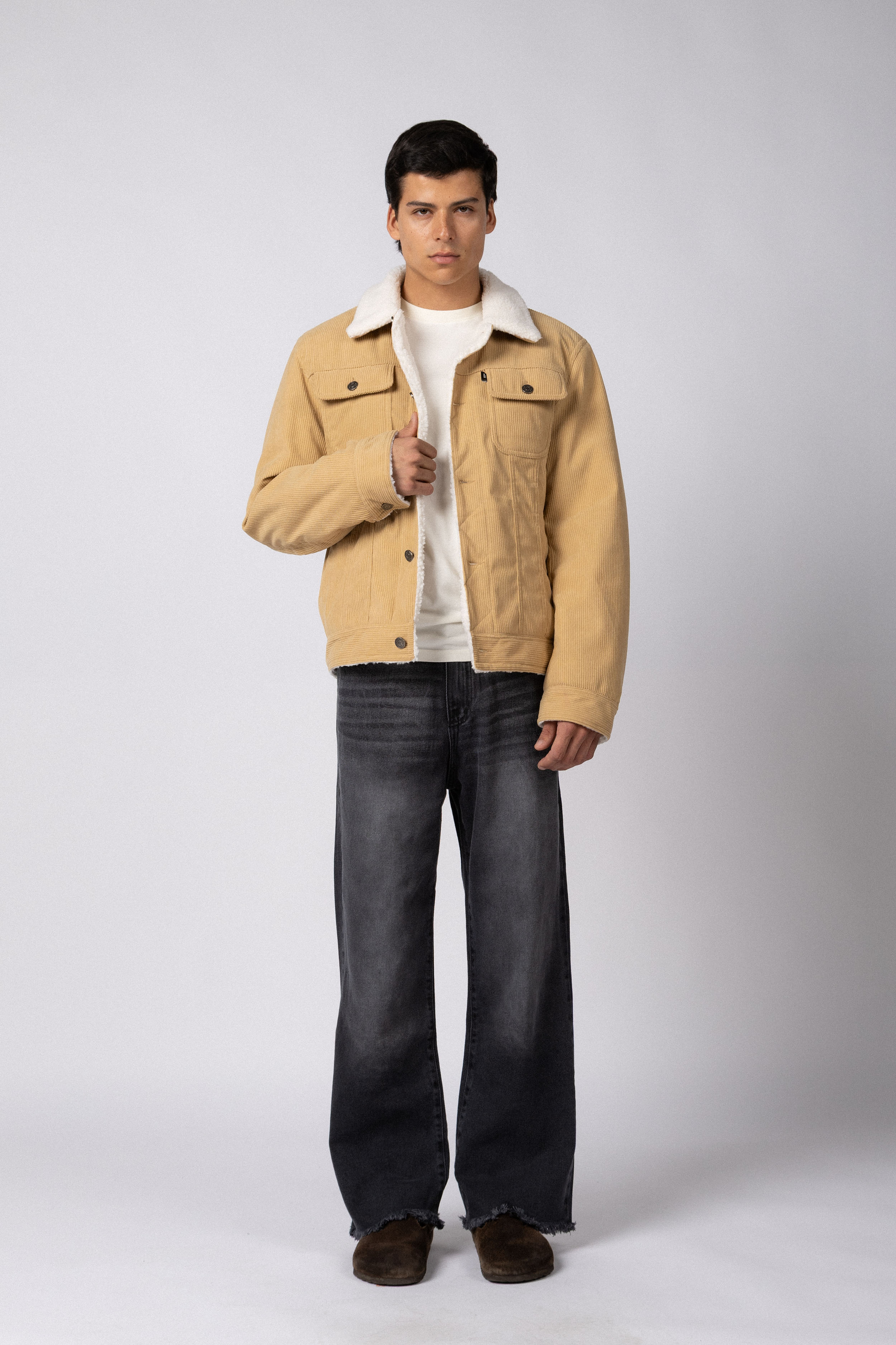 Campera Corderoy Arvik Beige