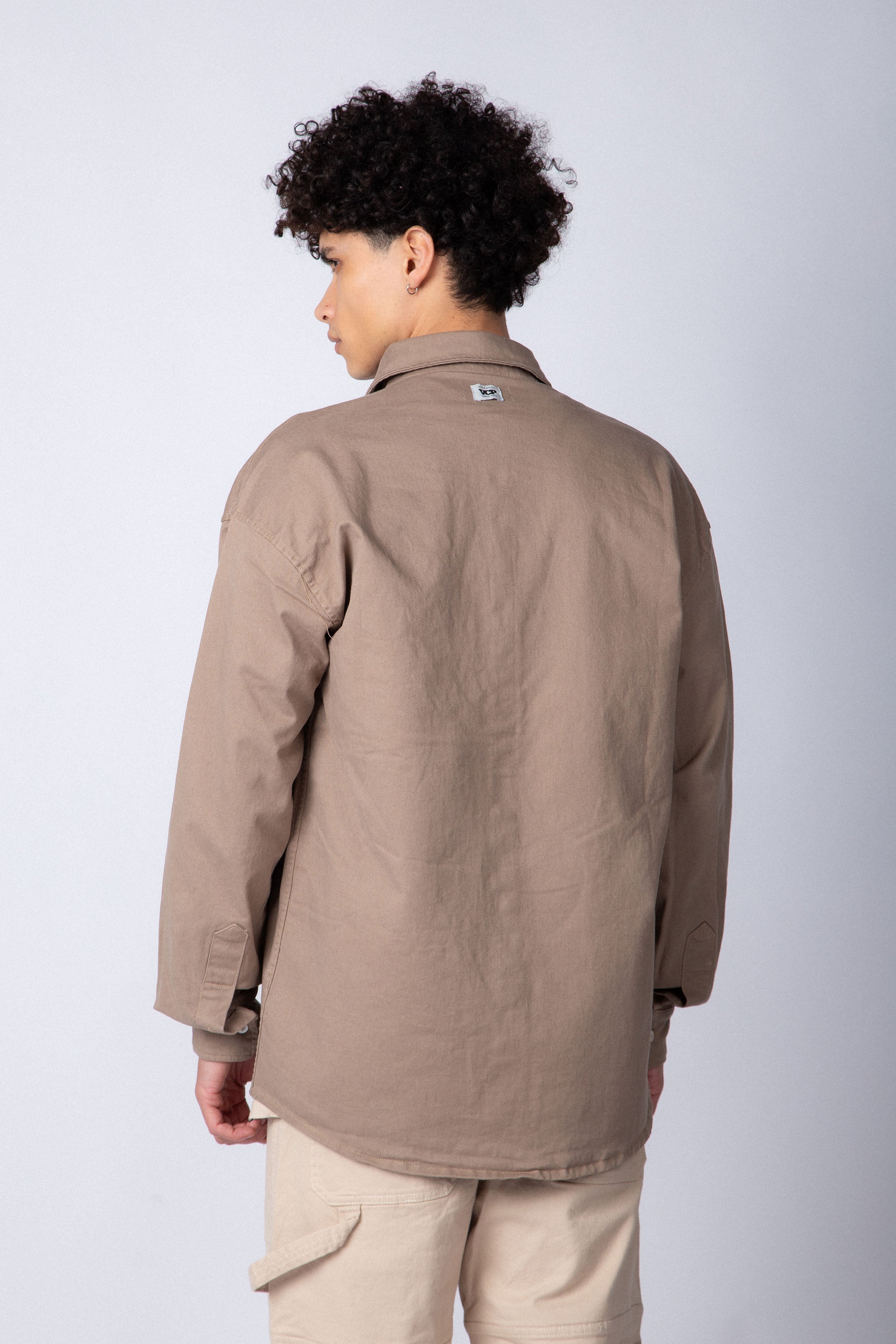 Camisa Manga Larga Bixsby Beige