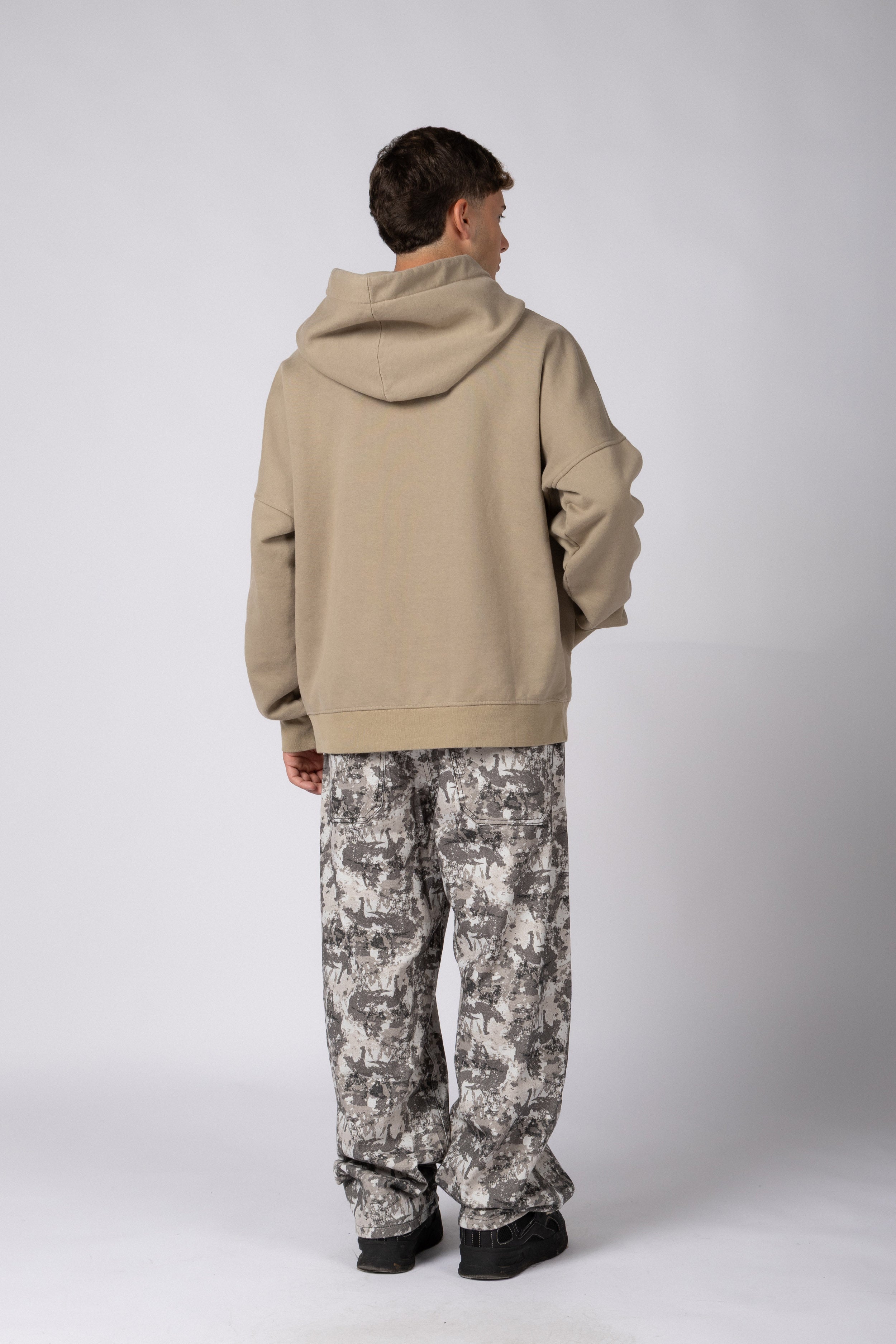 Buzo Canguro Orza Beige