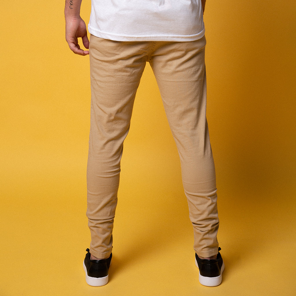Pantalon Chino Ozzy Beige