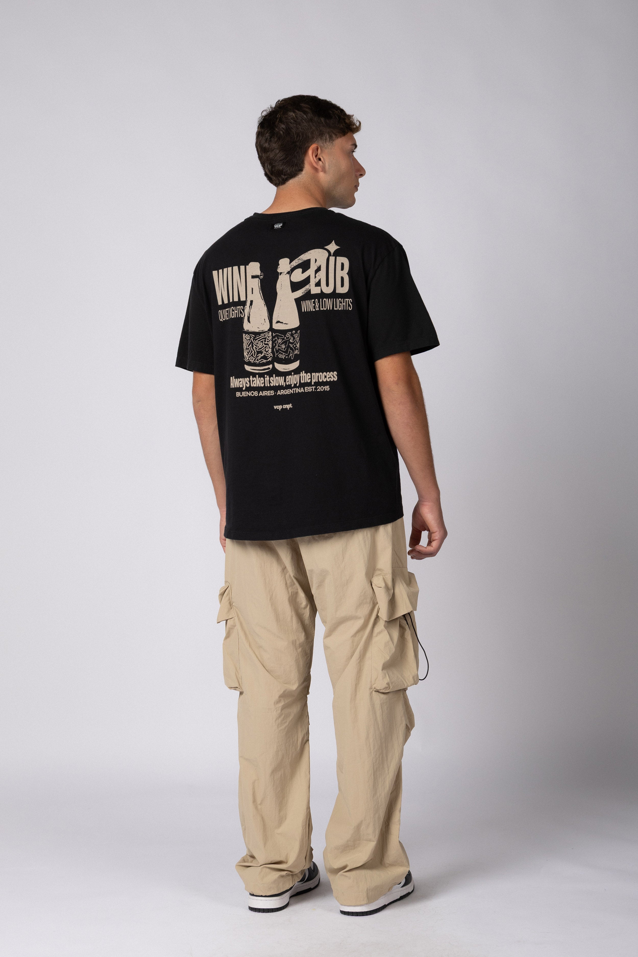Pantalon Cargo Baggy Hardy Beige