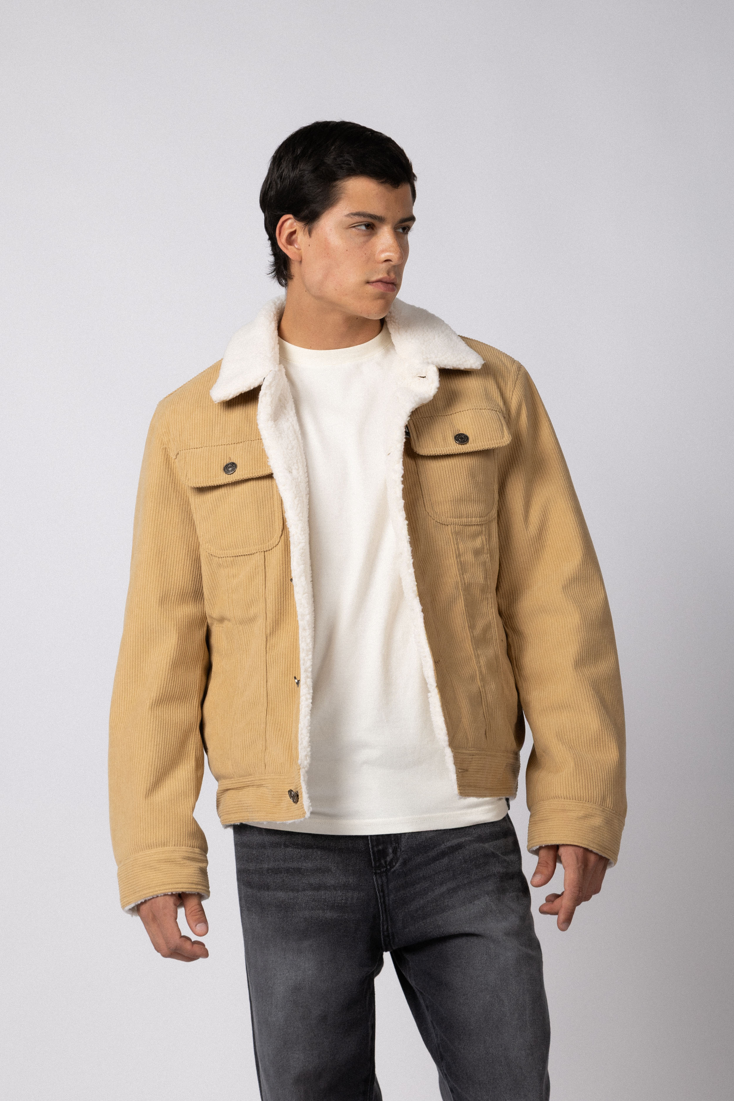 Campera Corderoy Arvik Beige