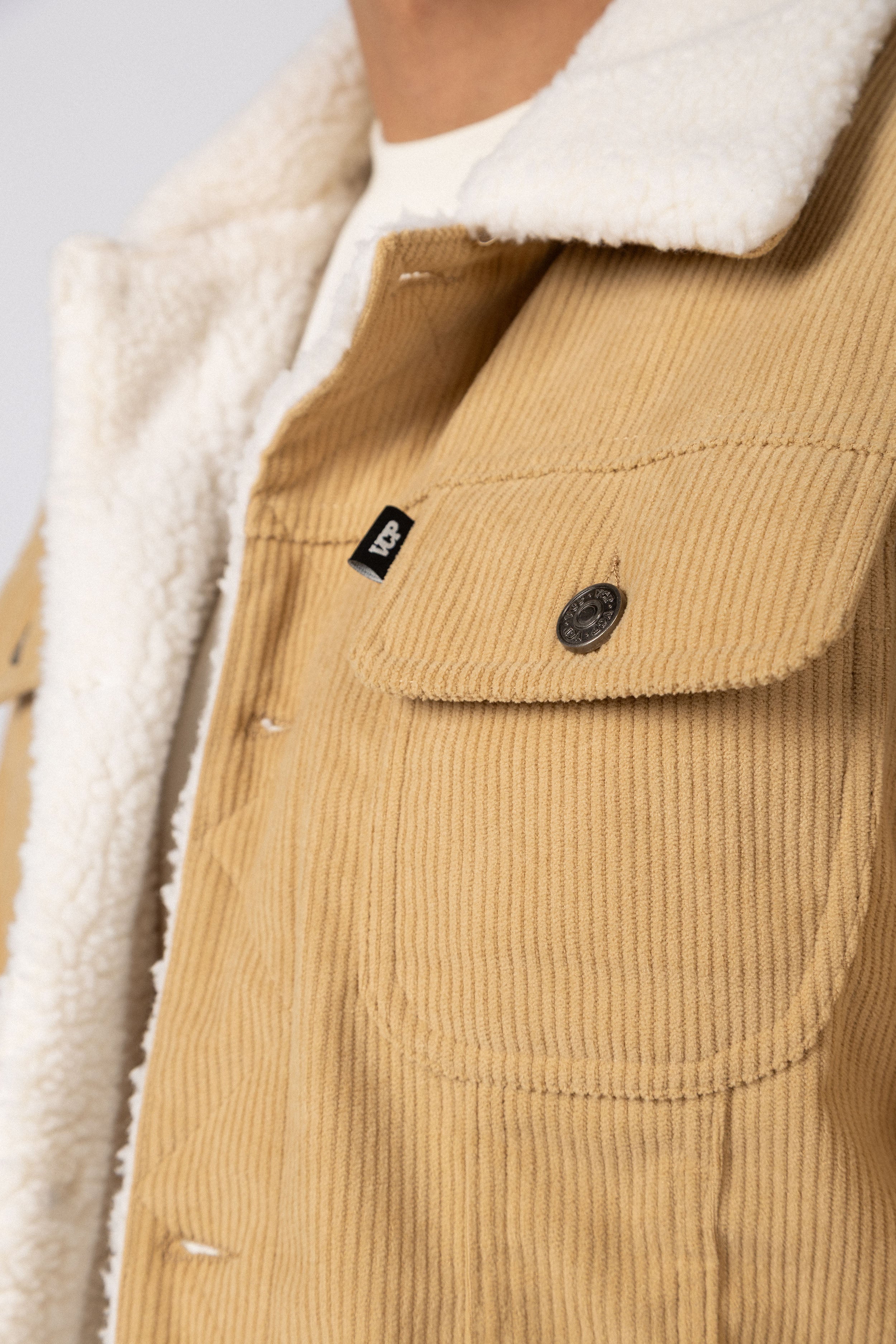 Campera Corderoy Arvik Beige