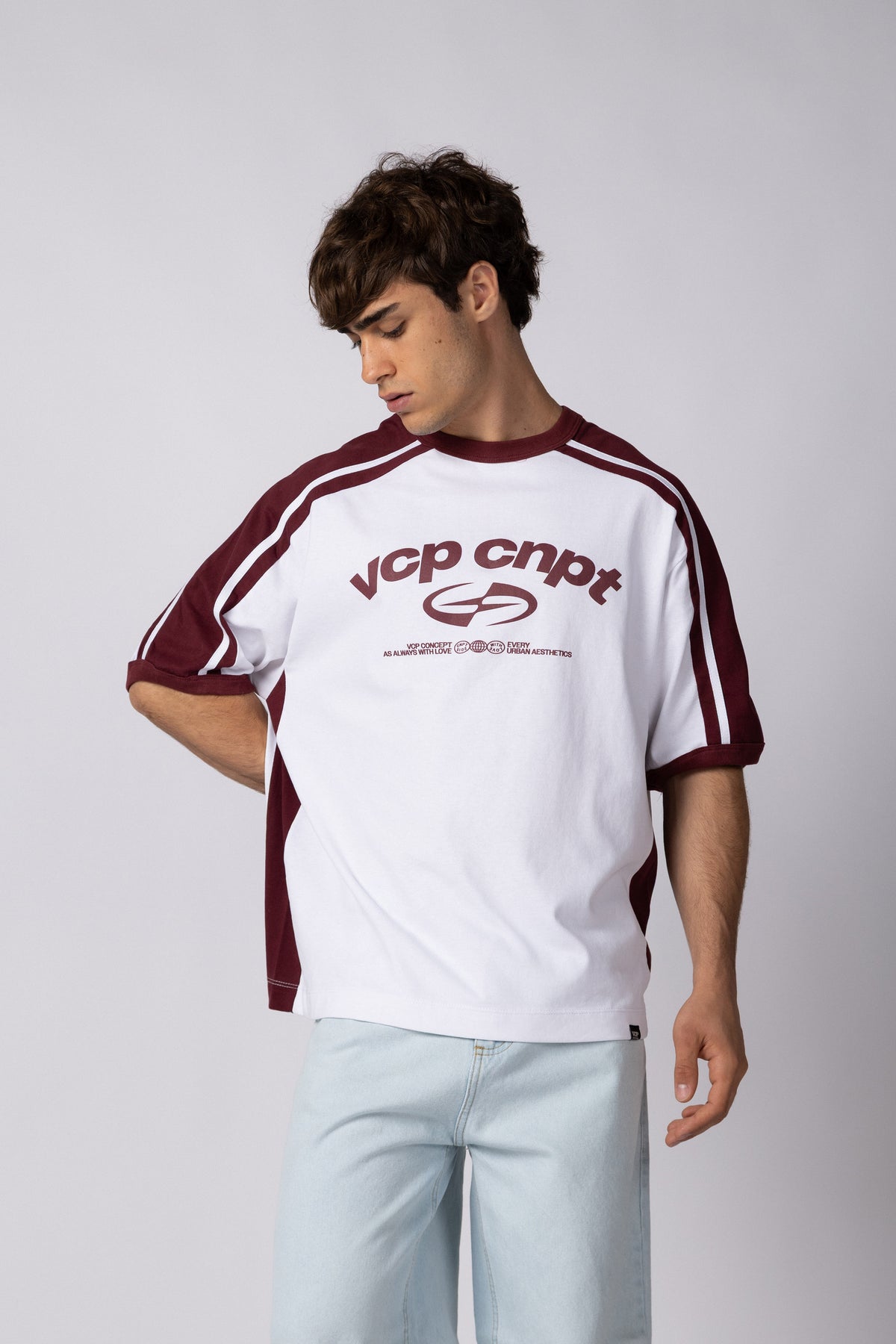 Remera Hub Bend Bordo