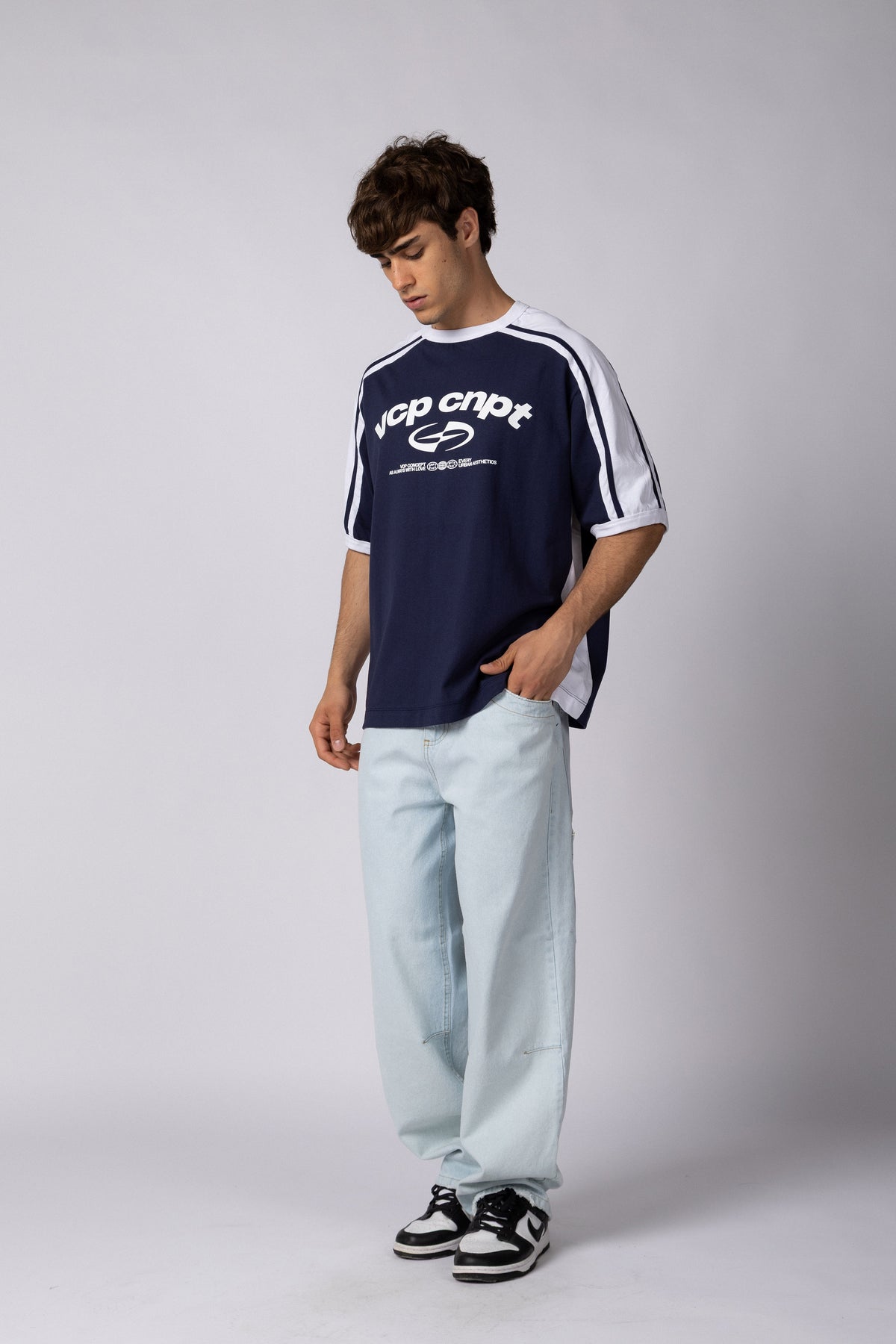 Remera Hub Bend Navy