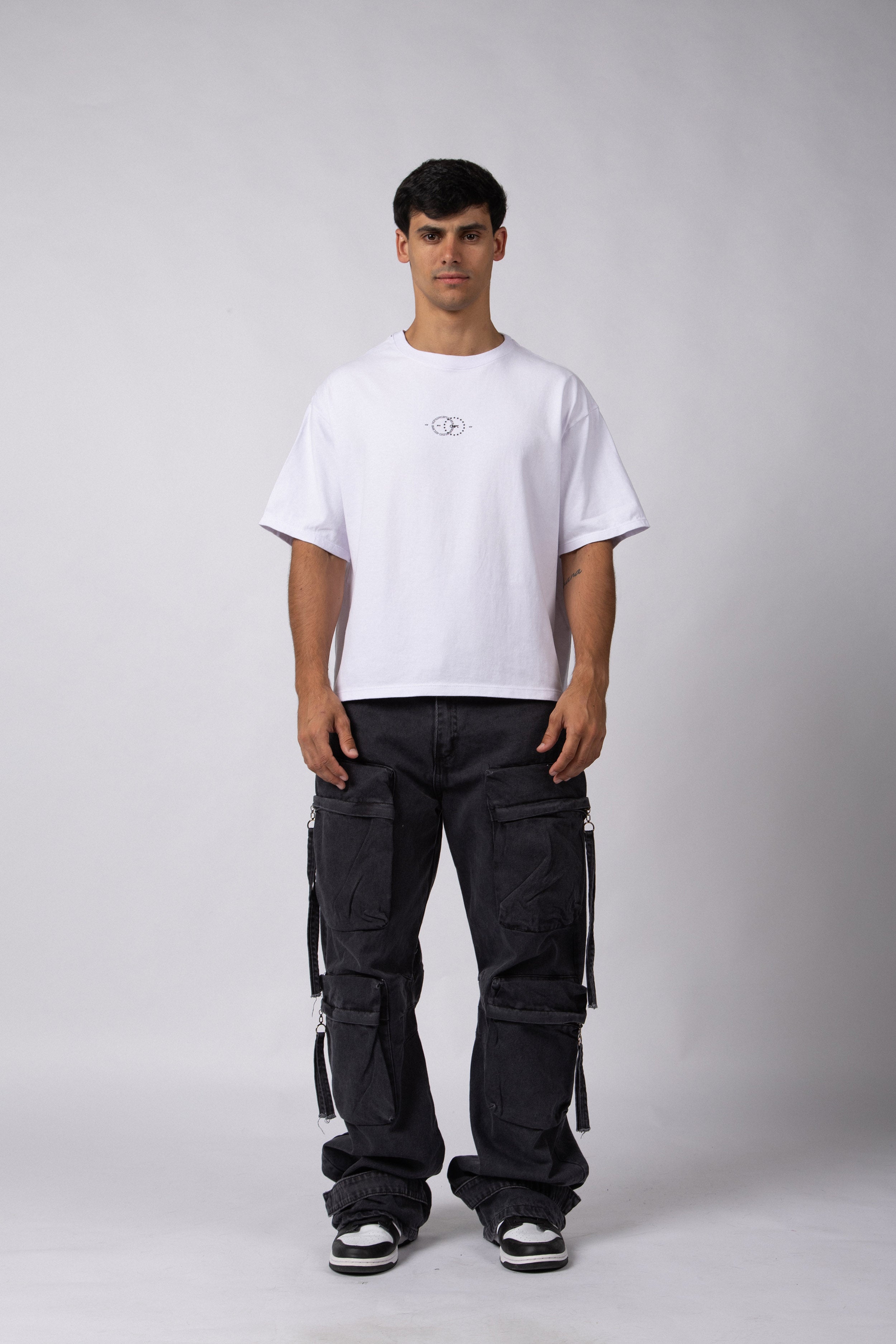 Remera Boxy Berry Blanca