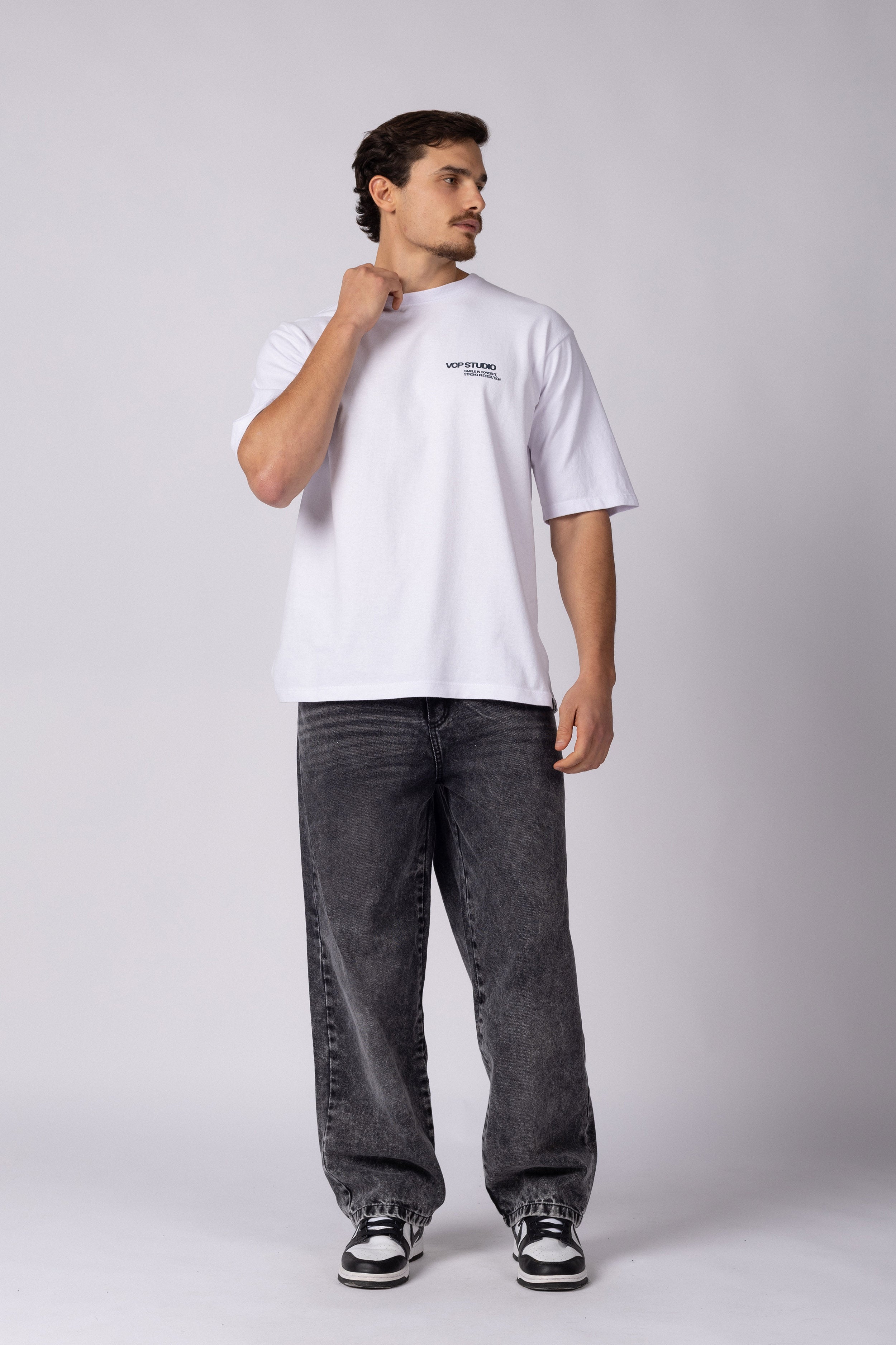 Remera Over Rhy Bigger Blanca