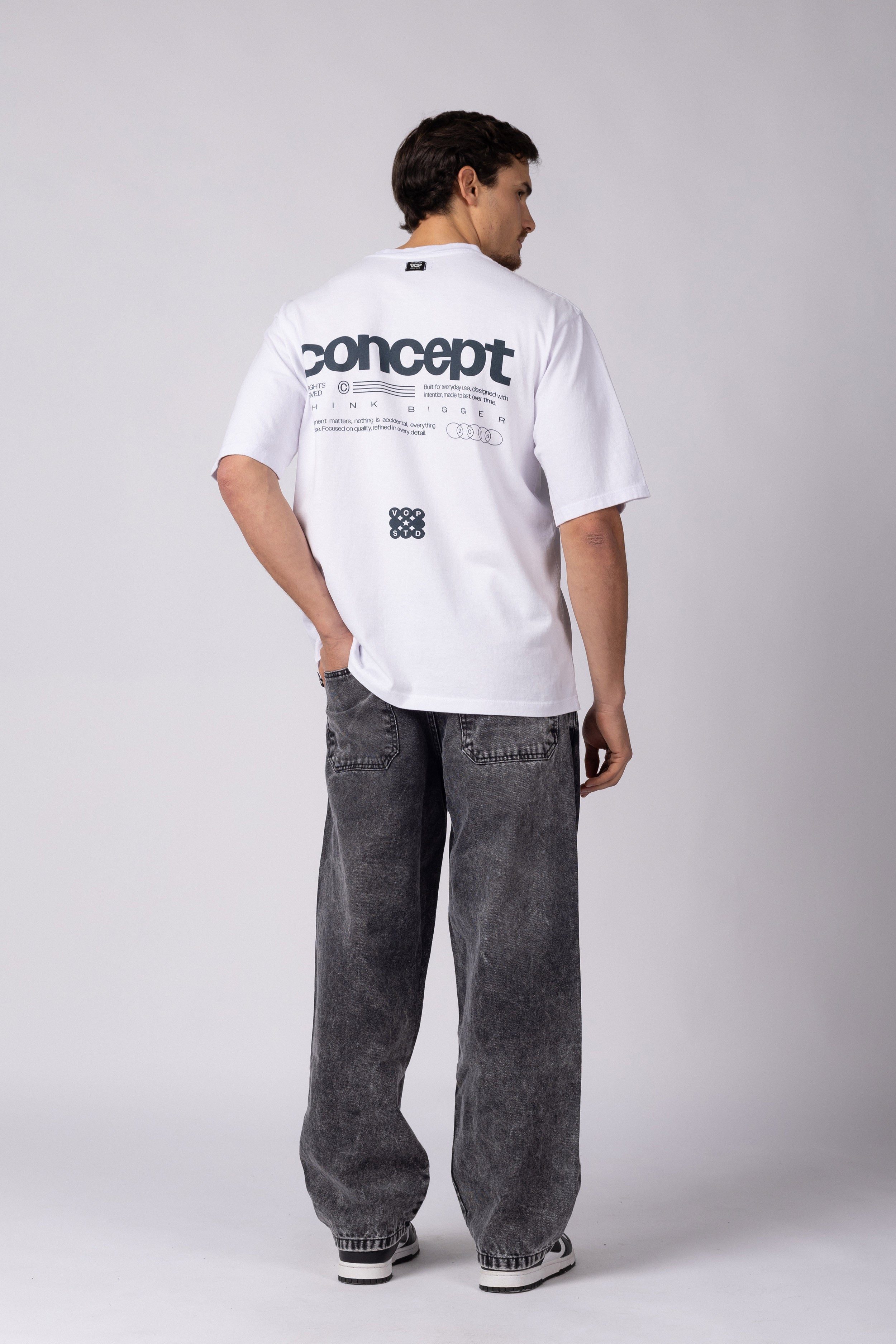 Remera Over Rhy Bigger Blanca