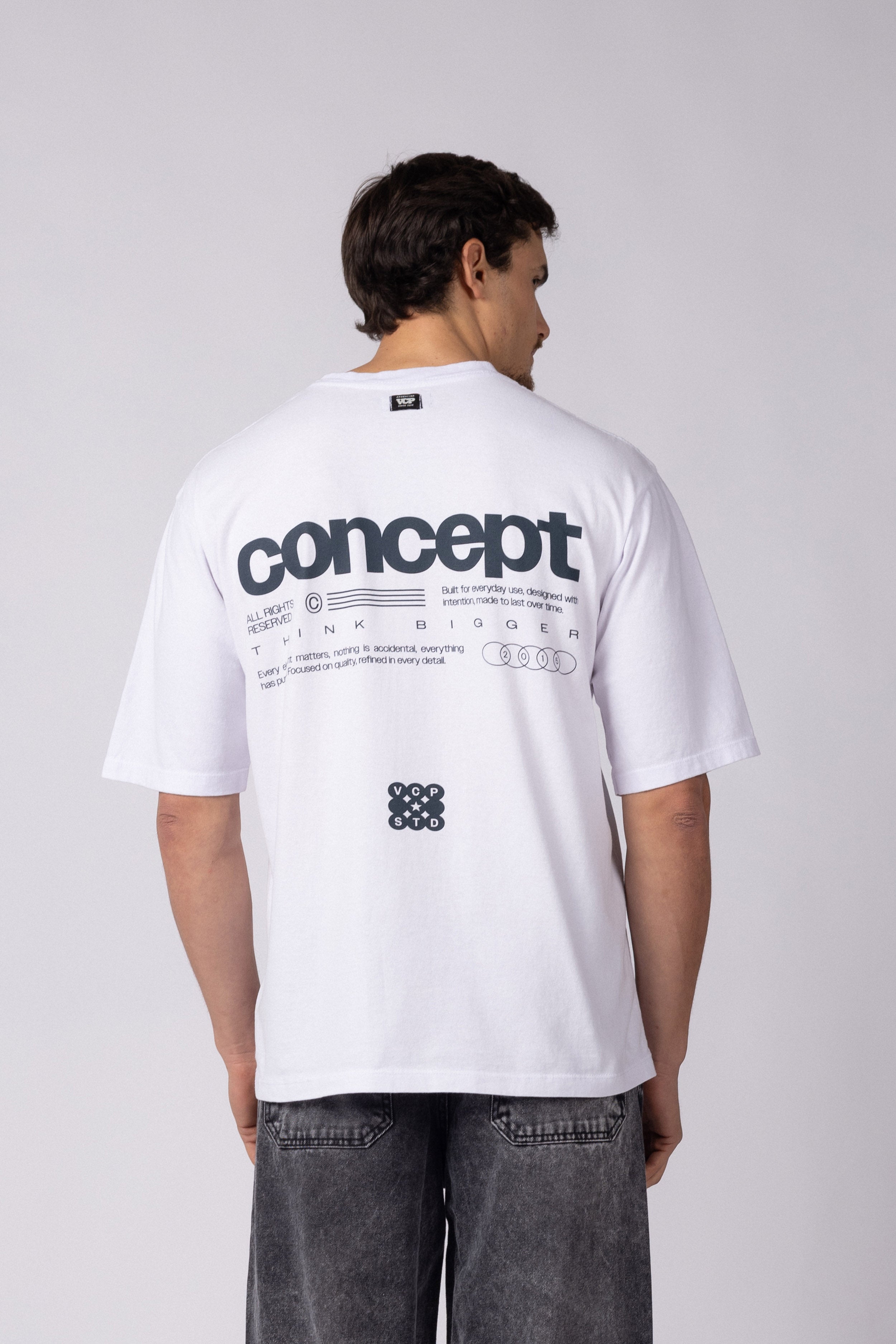 Remera Over Rhy Bigger Blanca