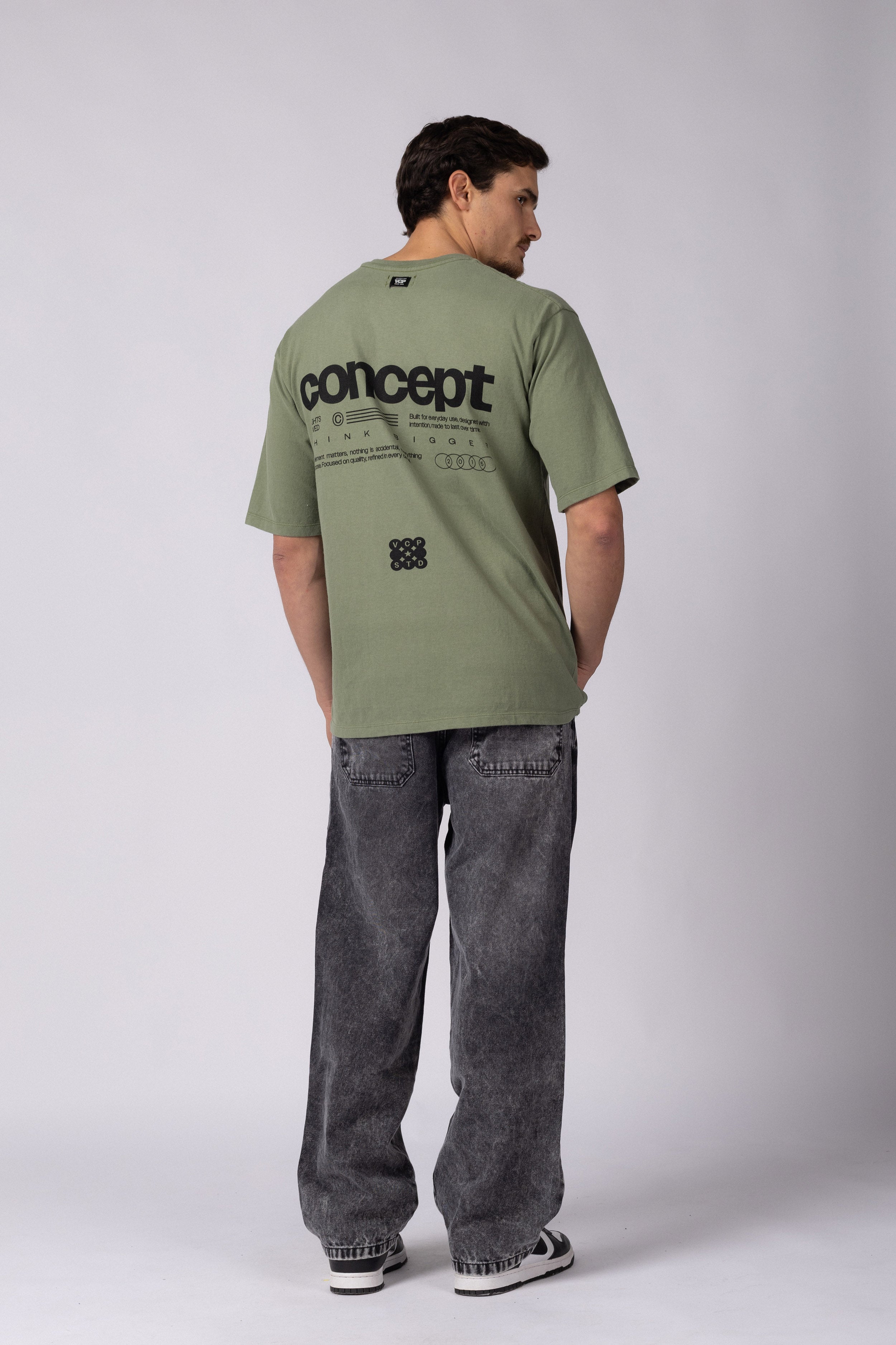 Remera Over Rhy Bigger Militar
