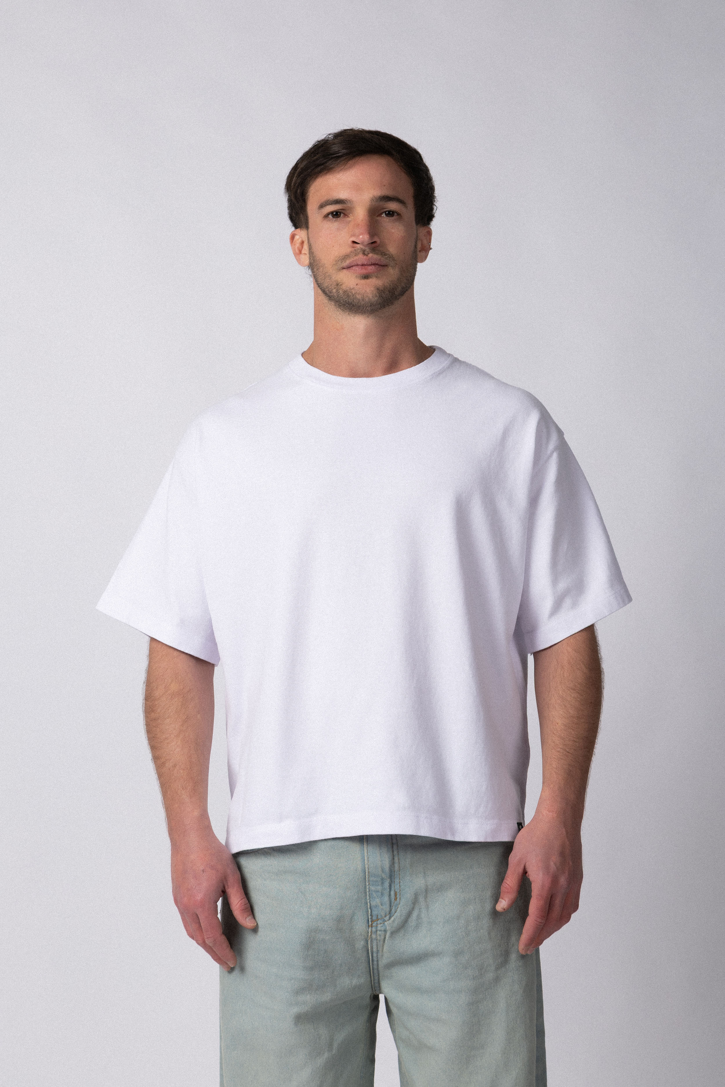 Remera Boxy Zac Blanca