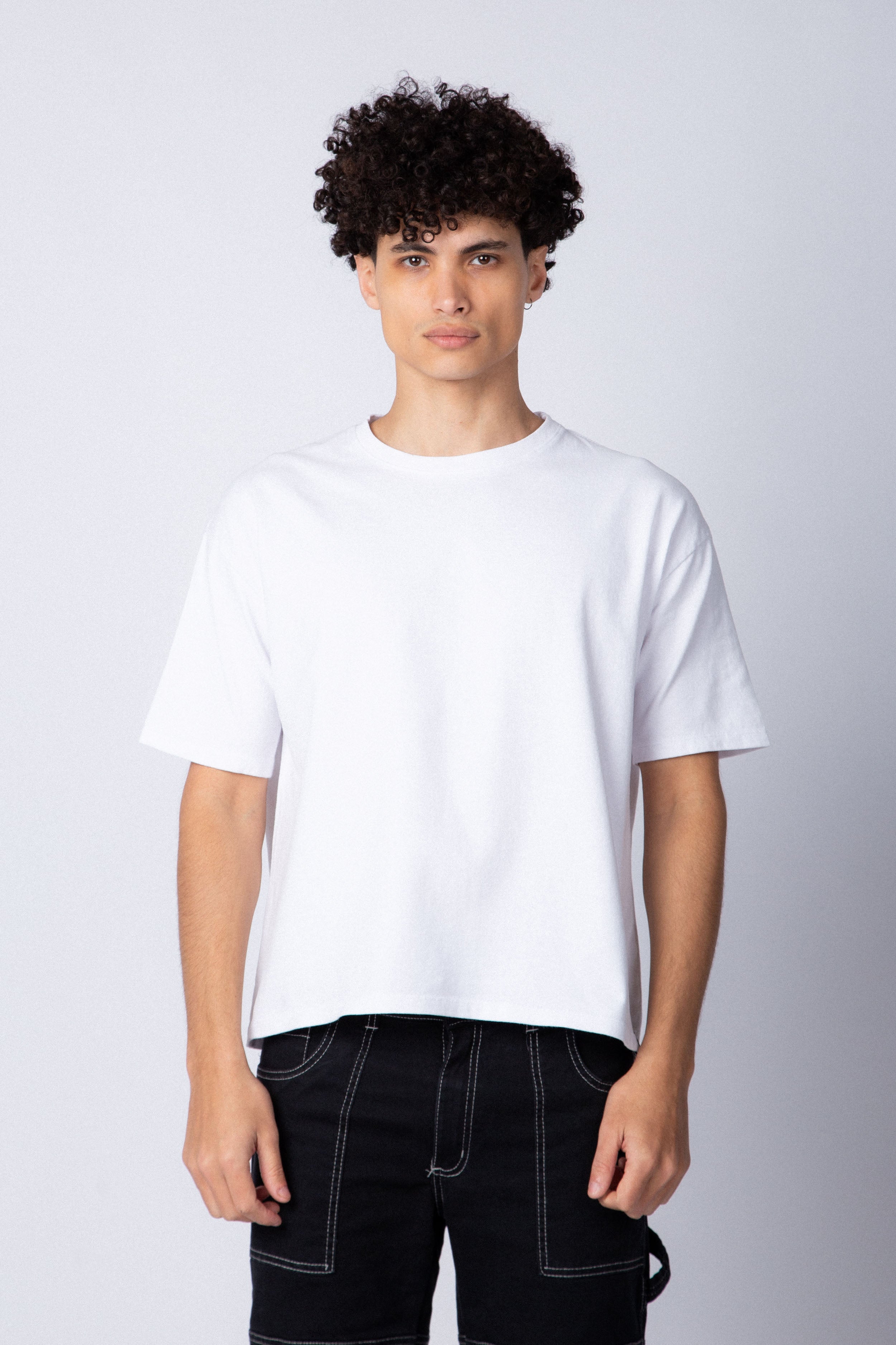 Remera Boxy Zac Blanca