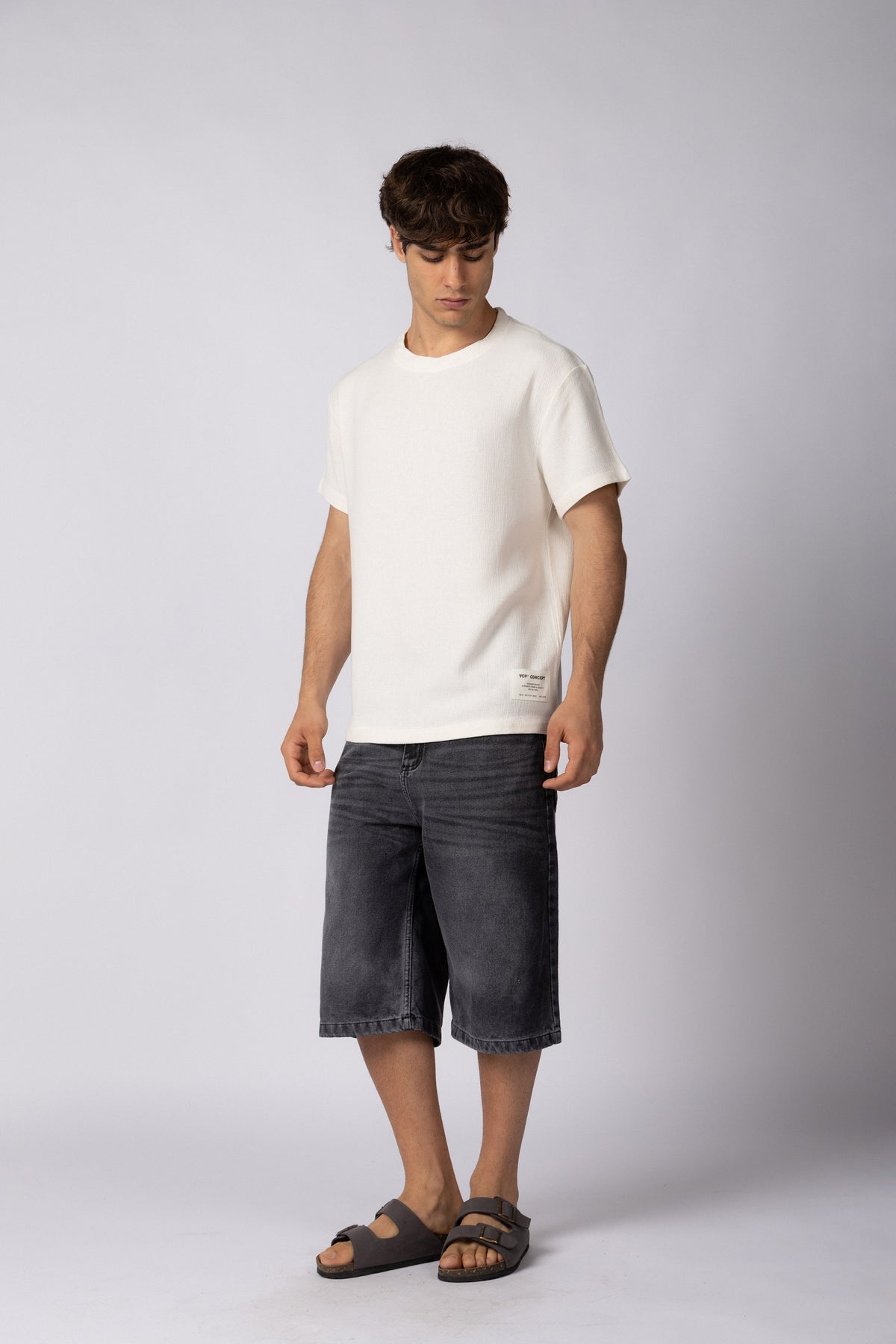 Remera Lino Giel Blanca