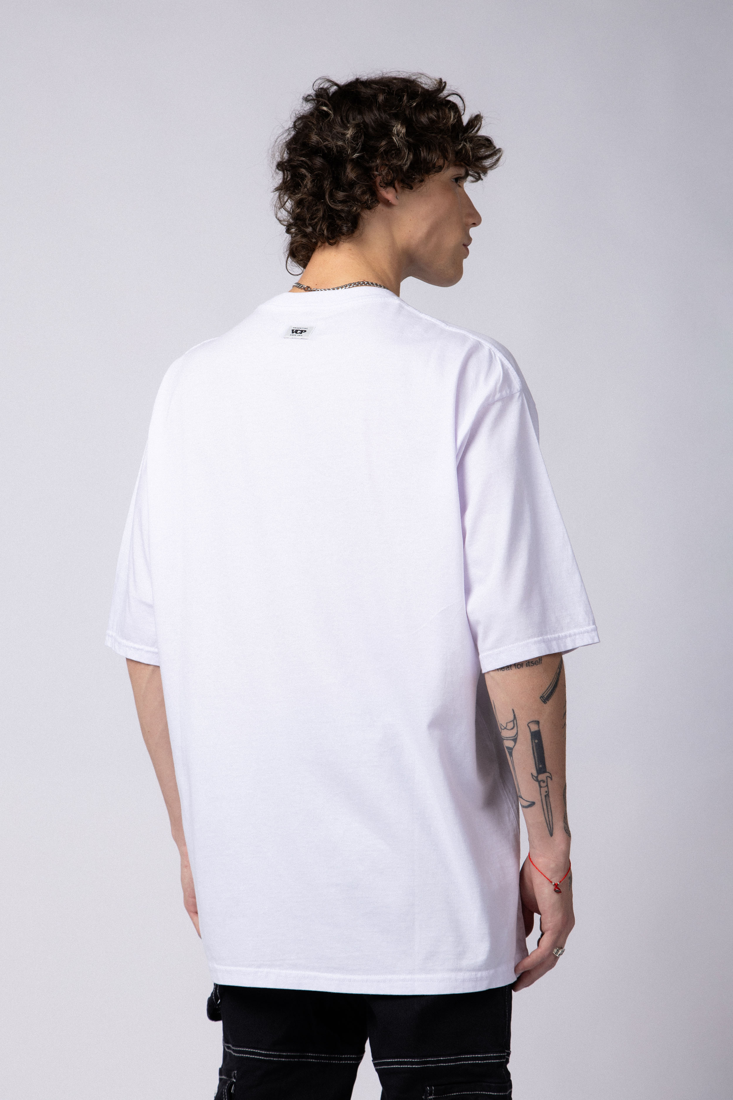 Remera Over Theo Blanca