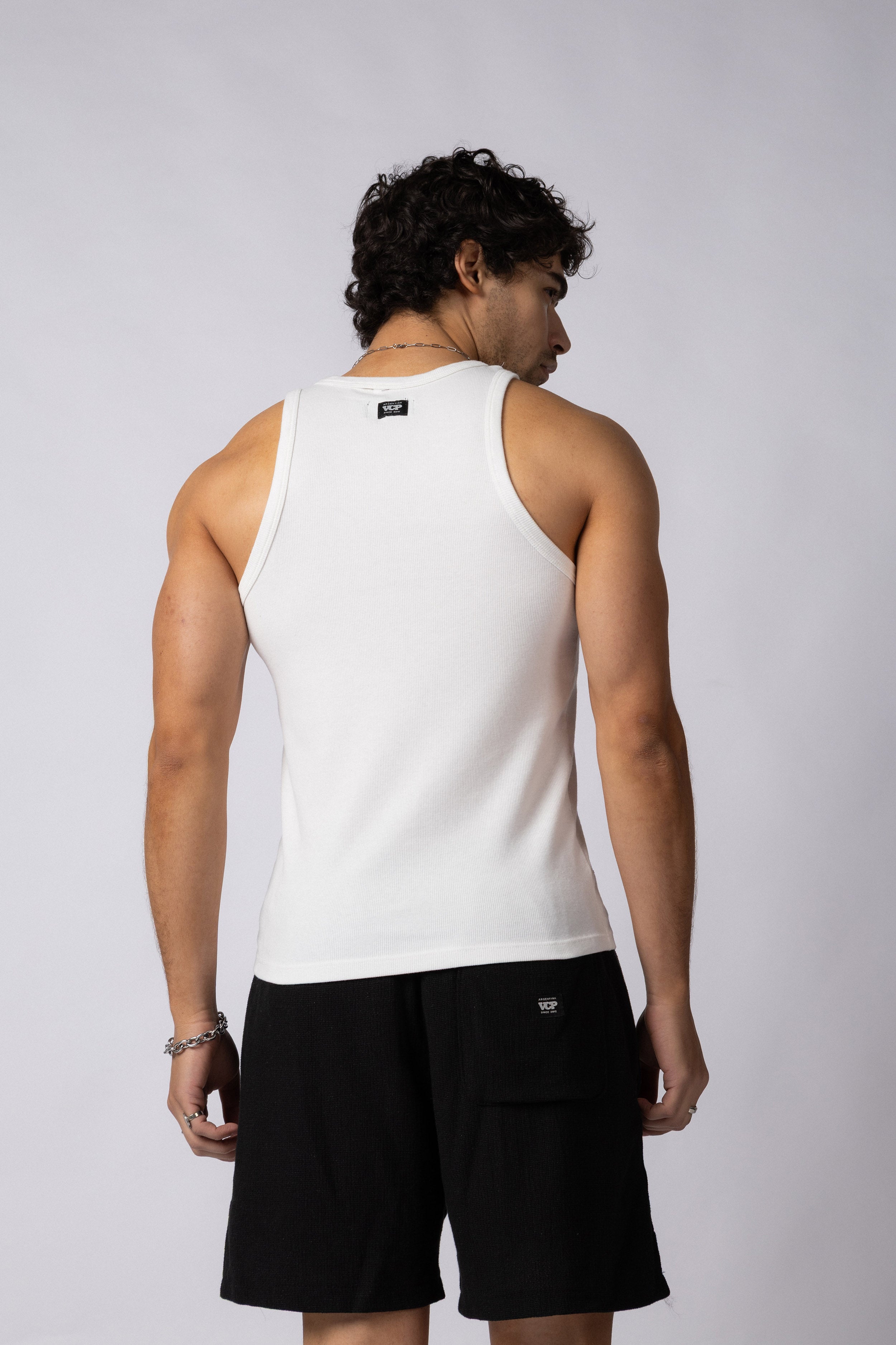 Musculosa Kraft Blanca