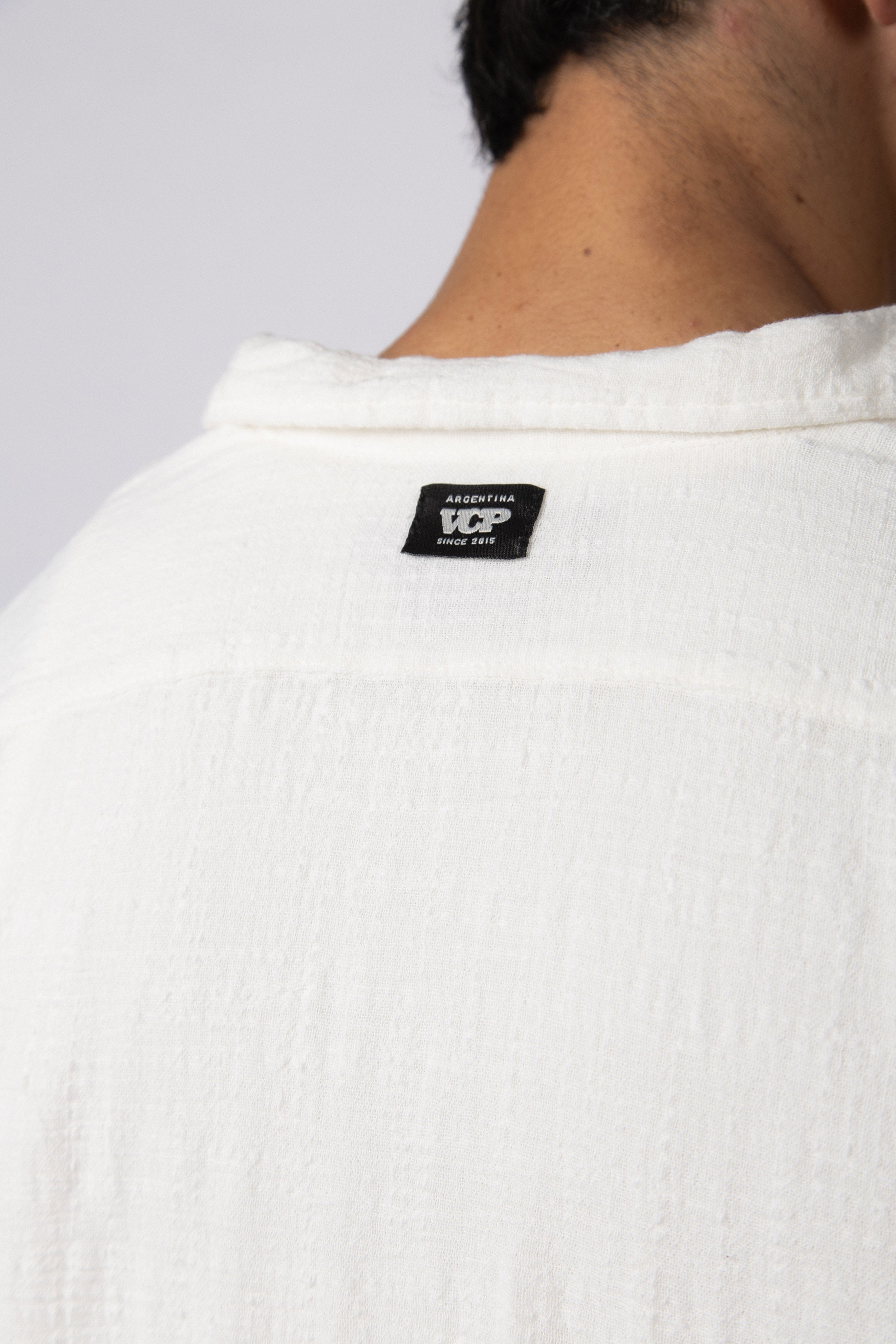 Camisa Manga Larga Lino Zen Blanca