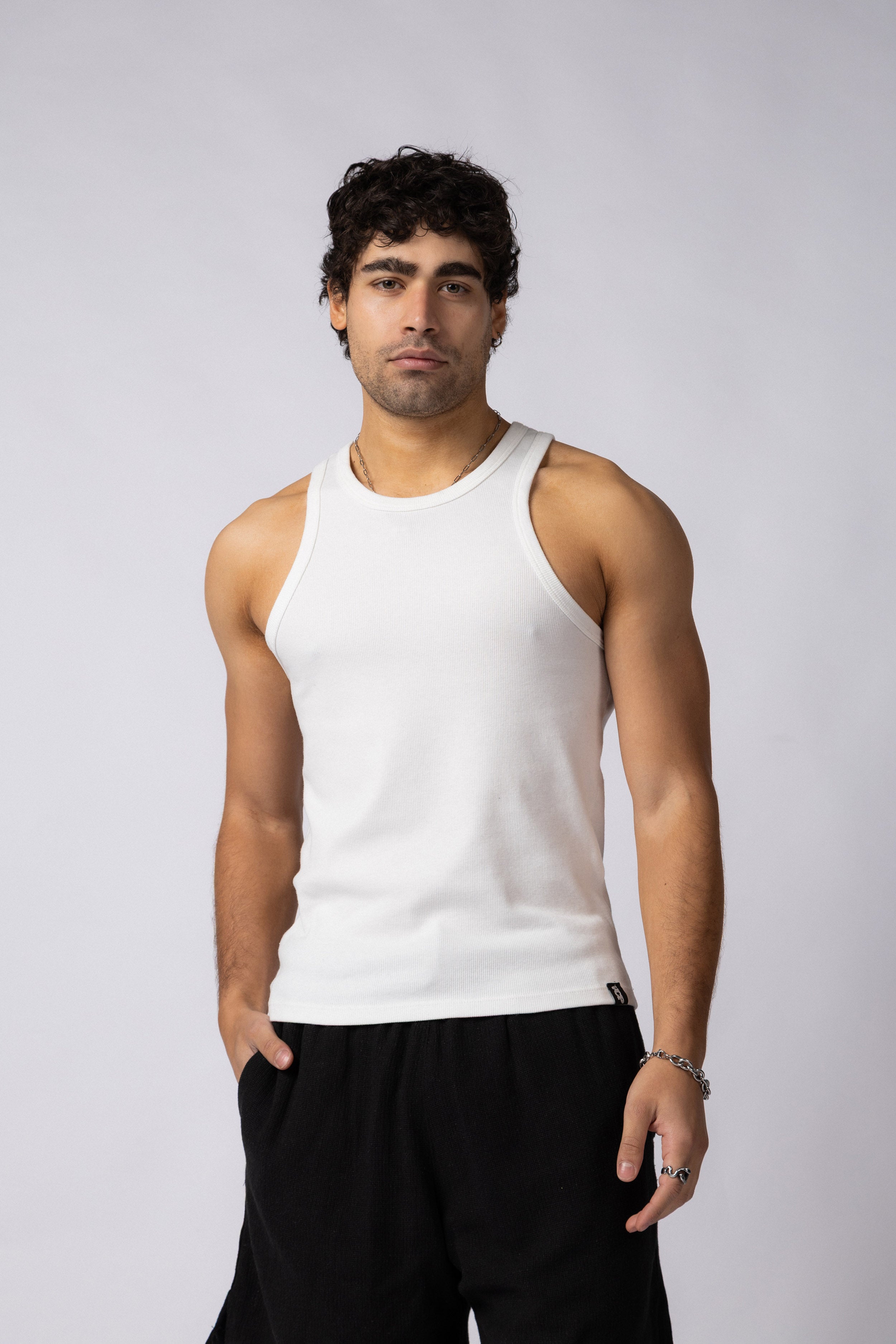 Musculosa Kraft Blanca