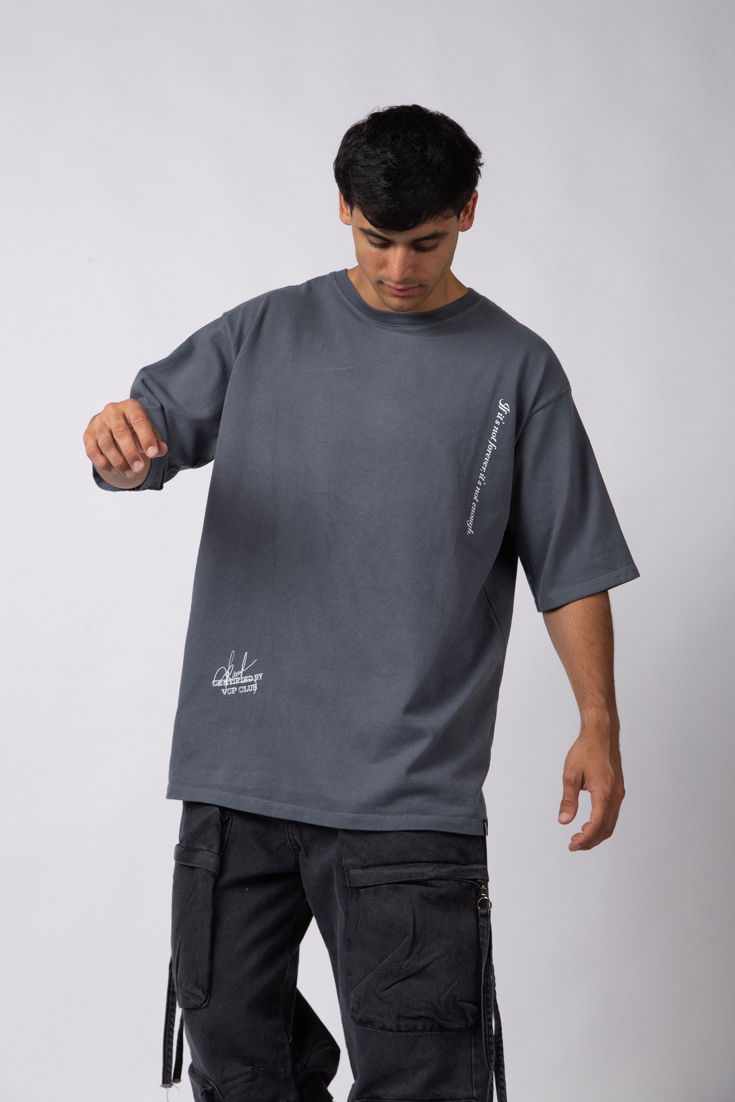 Remera Over Rhy Bling Navy