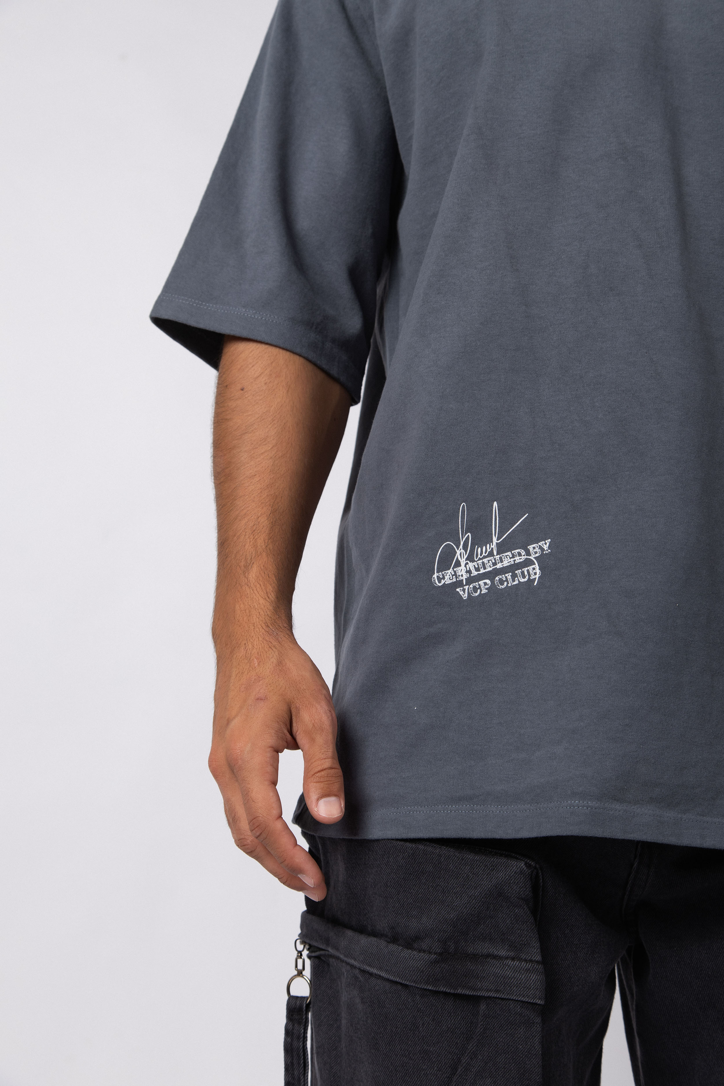 Remera Over Rhy Bling Navy