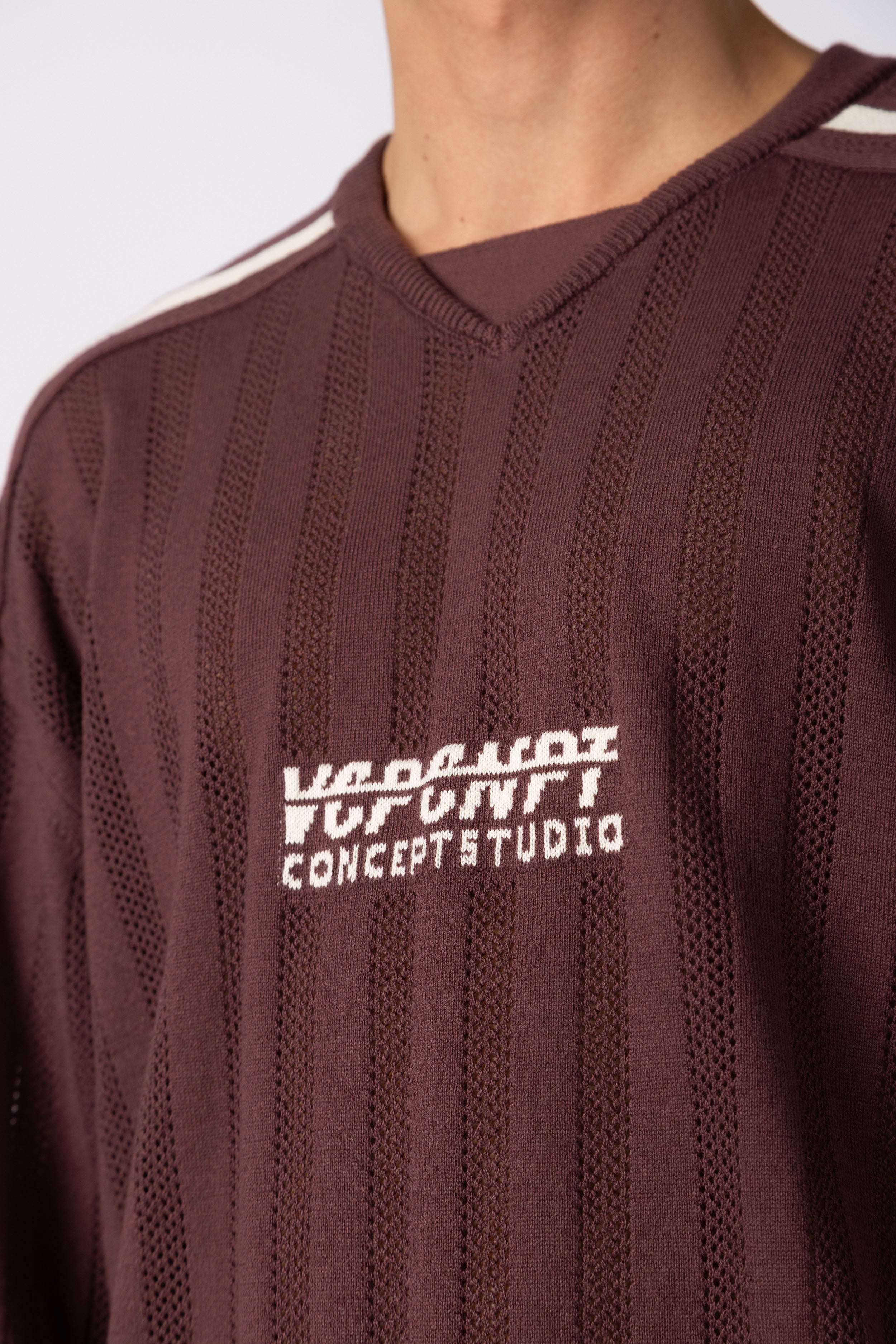Remera Tejida Sport Bordo