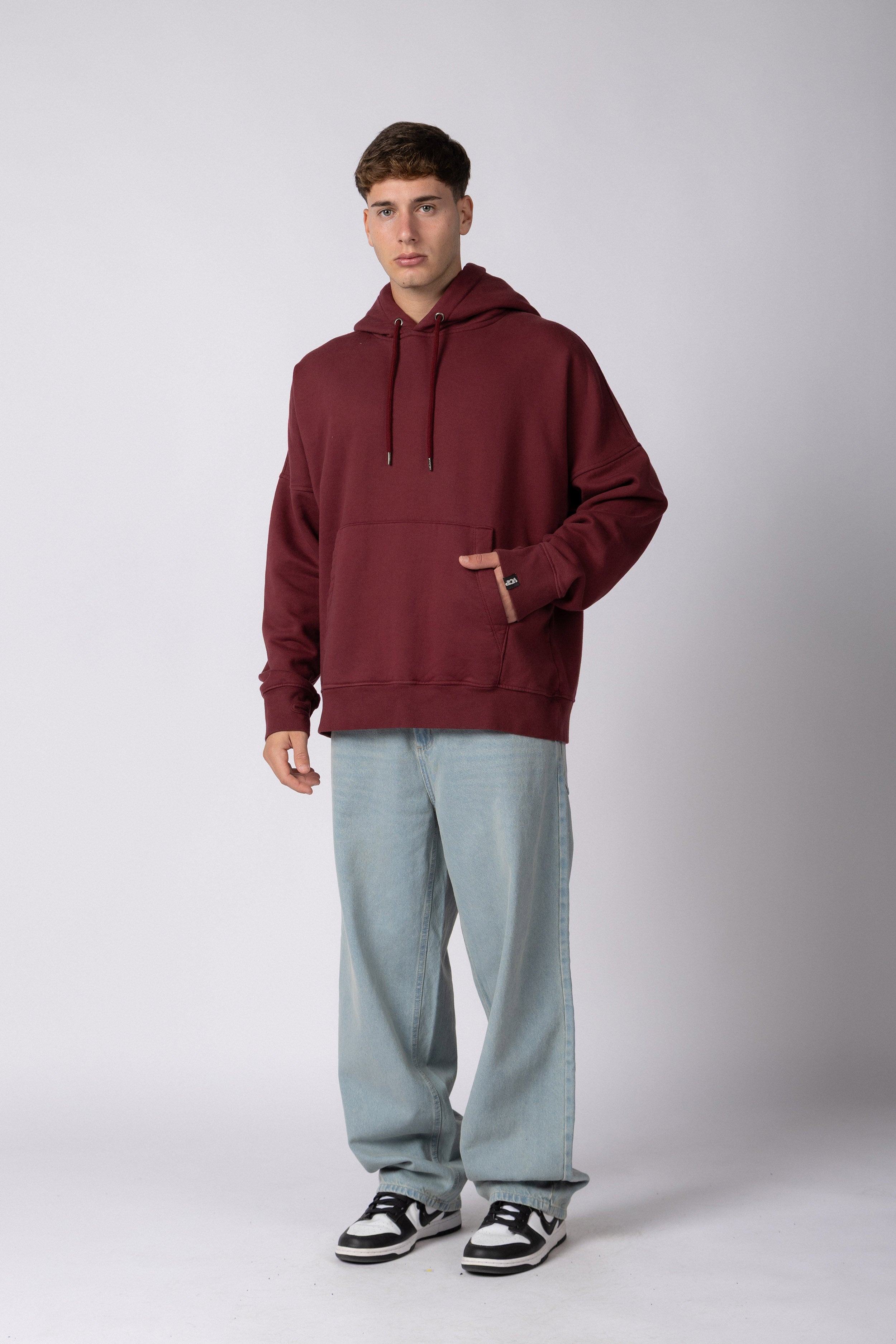 Buzo Canguro Orza Bordo