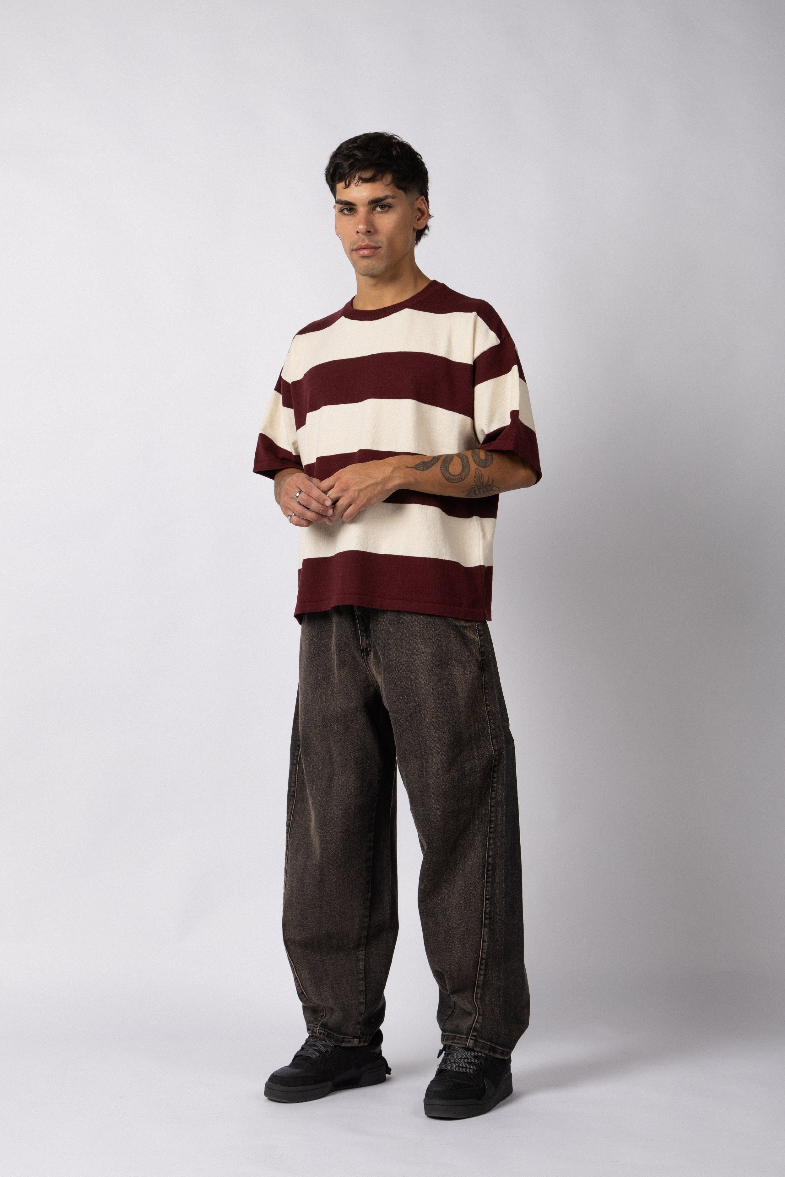 Remera Tejida Quince Bordo