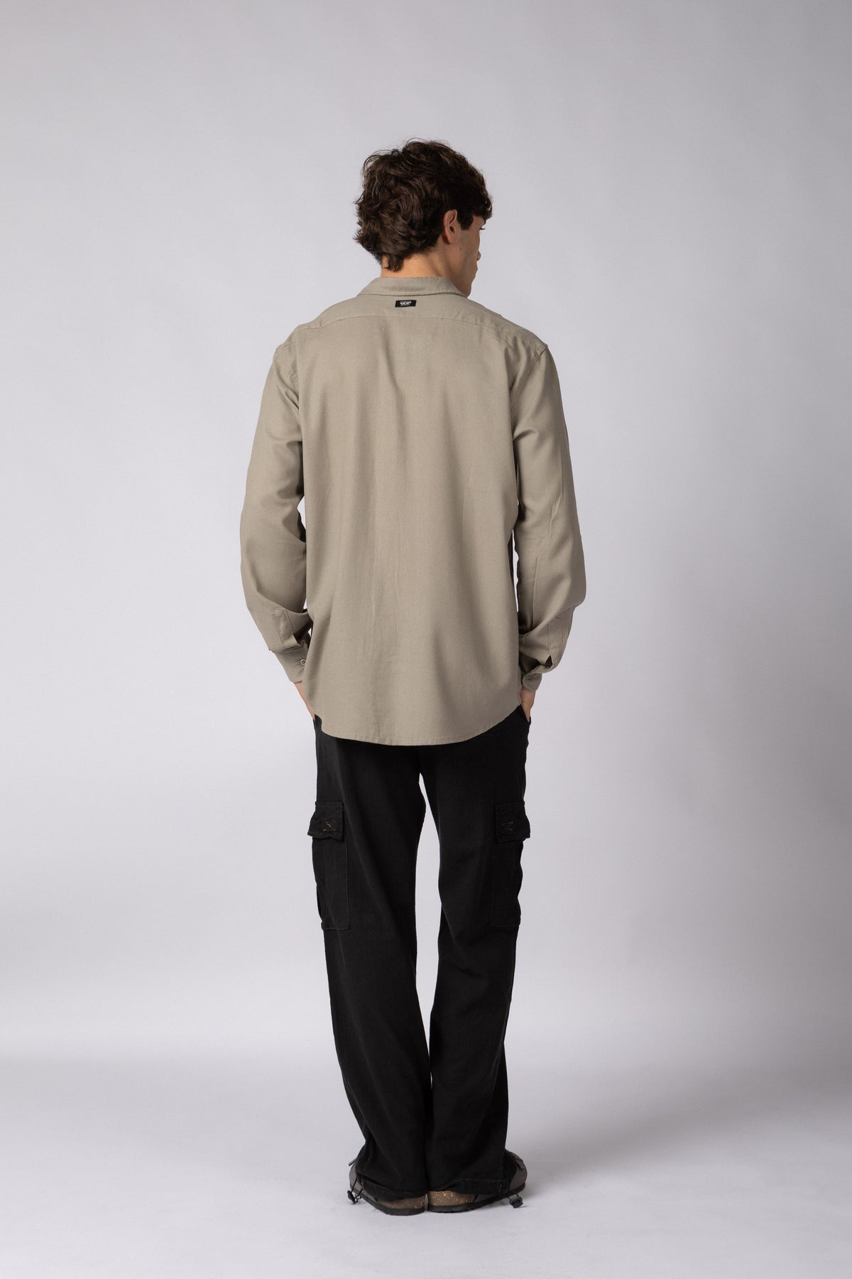 Camisa Manga Larga Lino Raze Vison